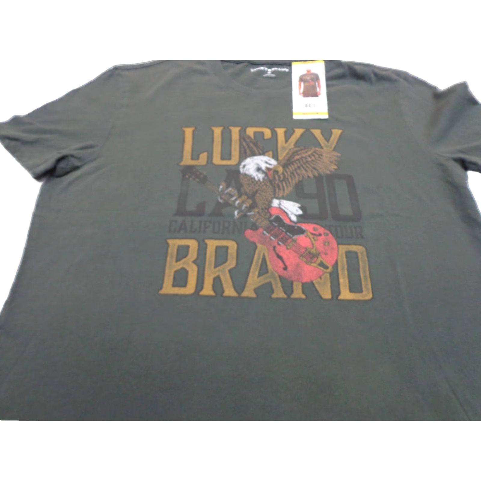 Lucky Brand Lucky Brand LA 90 California tour Men's T-Shirt Size Medium 100% Cotton NEW Size US M / EU 48-50 / 2 - 1 Thumbnail