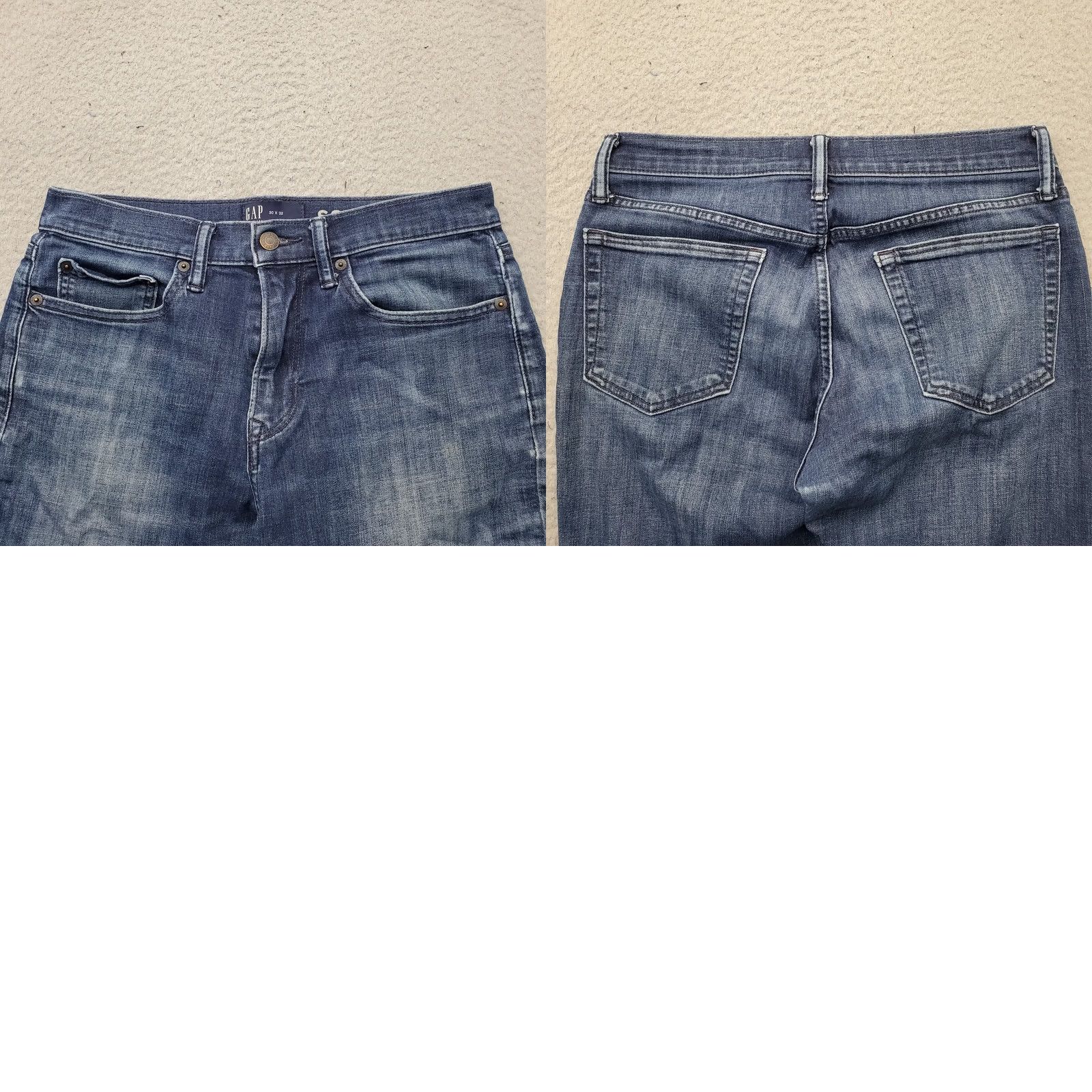 Gap Gap Jeans Mens 30x32 Blue Denim Stretch Slim Taper Streetwear Grunge Jeans Mens Size 30 Blue Denim Stretch Softwear Slim Taper Streetwear Grunge Size US 30 / EU 46 - 9 Thumbnail