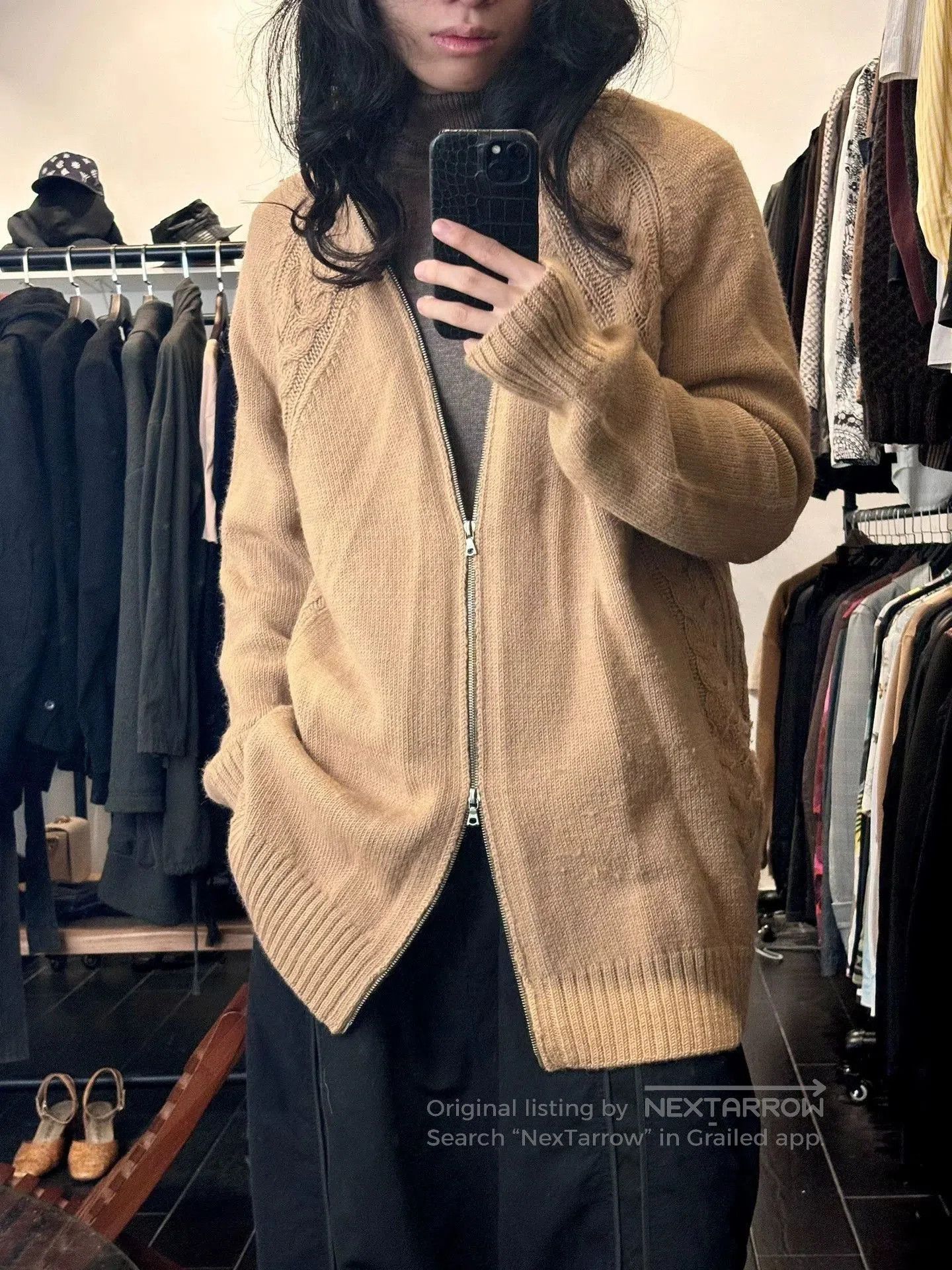 Dries Van Noten Beige Zip. Size US L / EU 52-54 / 3 - 2 Thumbnail