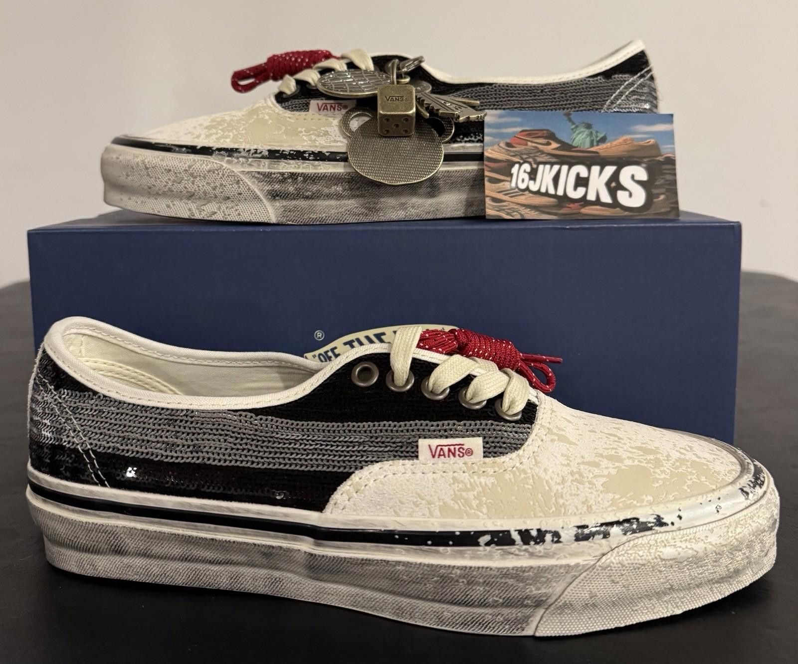 Vans Size 7.5 Men Vans Premium LX Authentic 44 La Habana Black Size US 7 / EU 40 - 1 Thumbnail