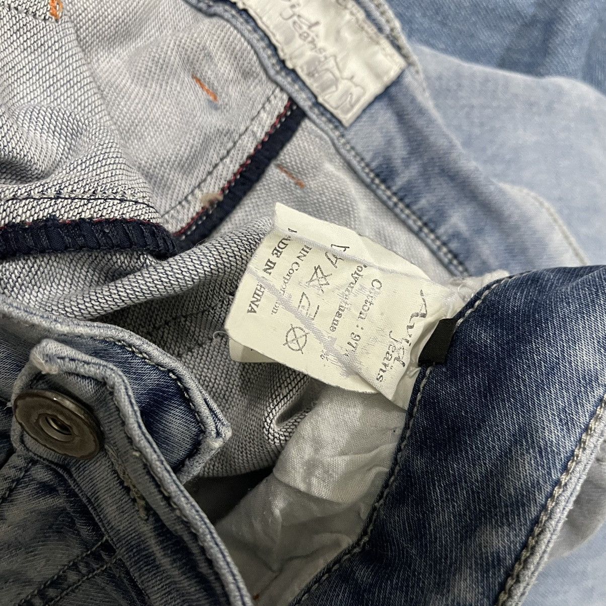 Japanese Brand Avid jeans stretch japanese brand Size US 32 / EU 48 - 9 Thumbnail