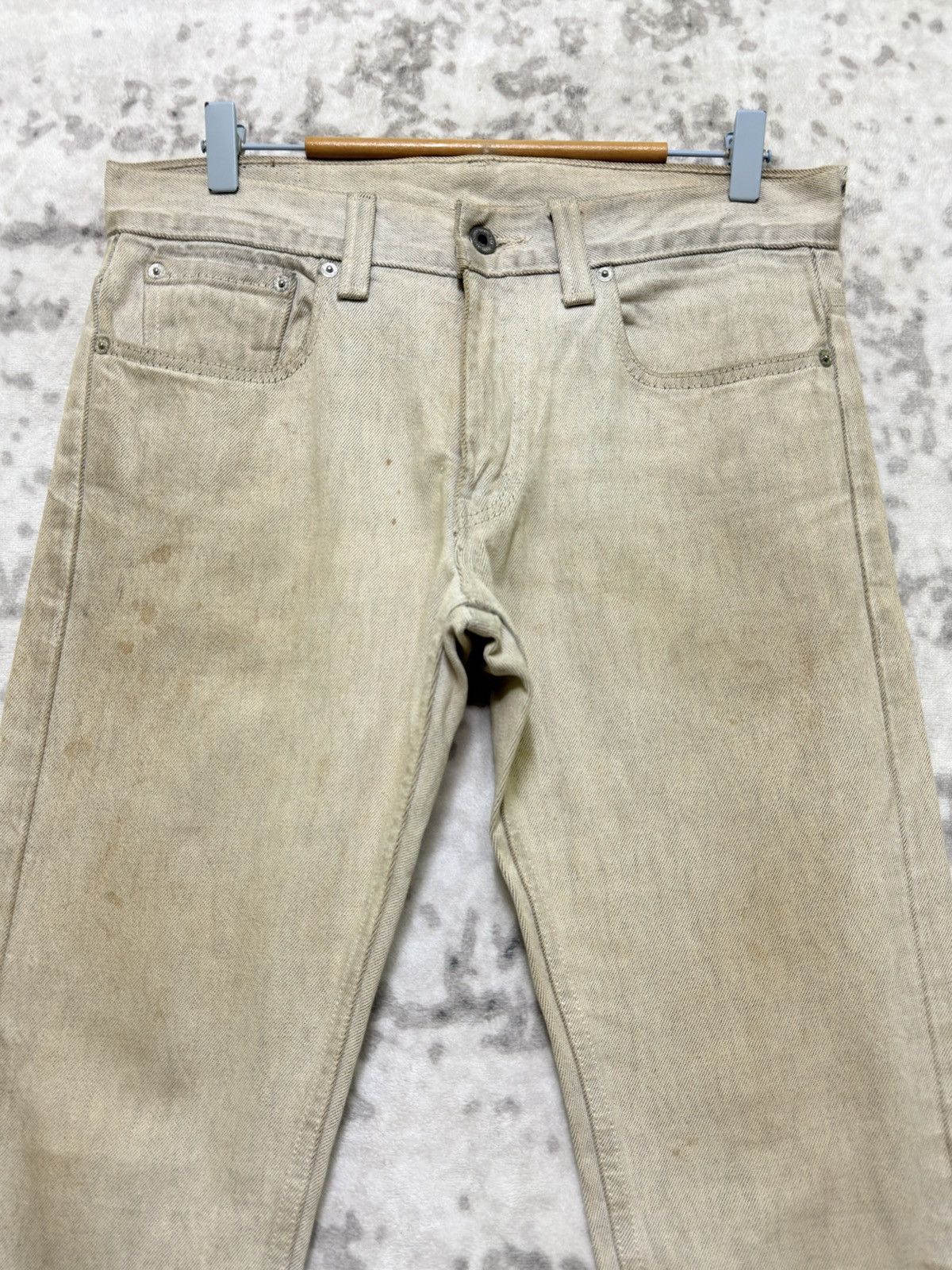 Levi's Vintage Levi’s 511 Slim Fit Dirty Sand Wash Jeans Size US 31 - 3 Thumbnail
