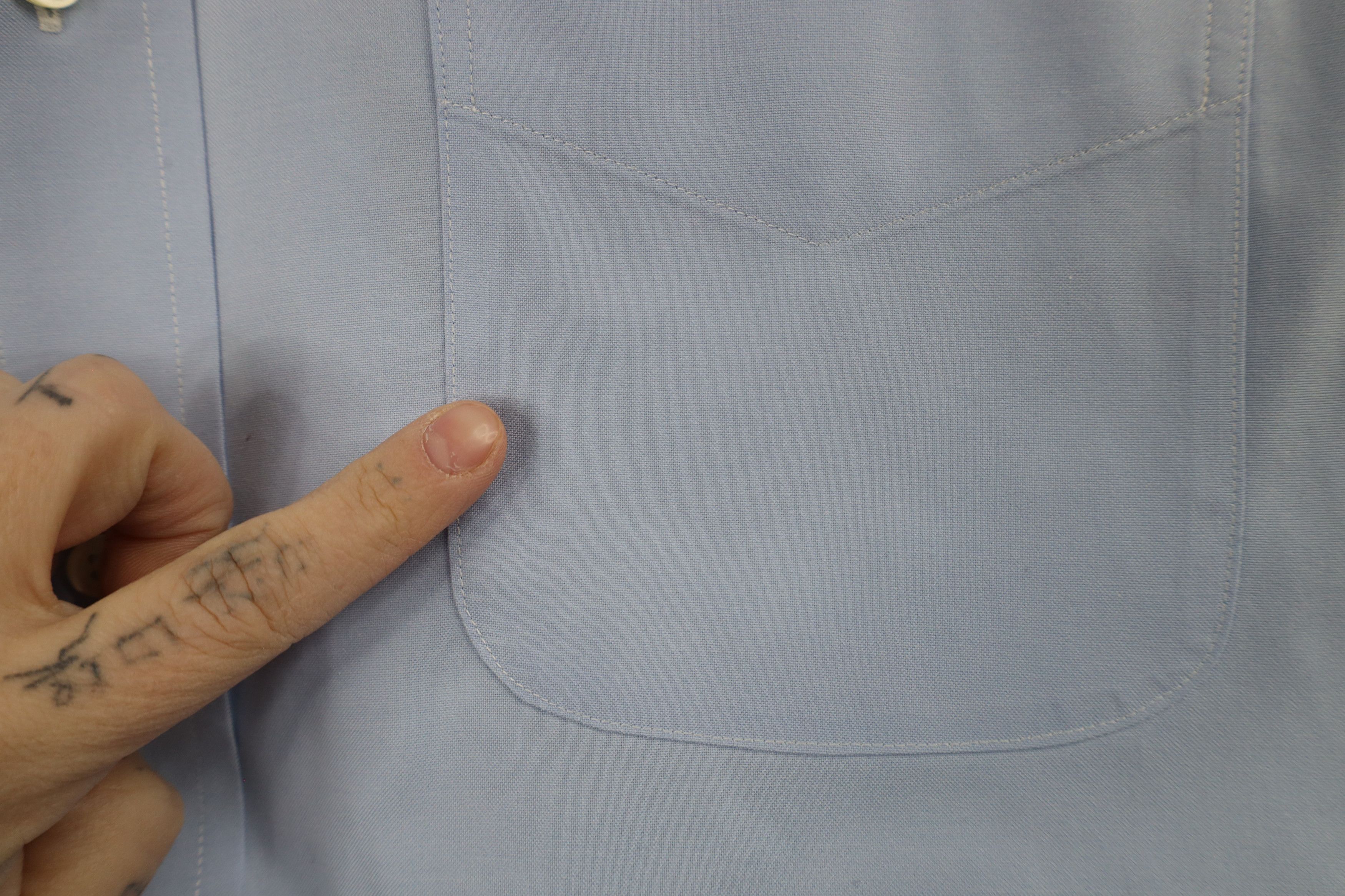 Brooks Brothers × Vintage Vintage 90s Brooks Brothers Cotton Button Down Shirt Size US M / EU 48-50 / 2 - 4 Thumbnail