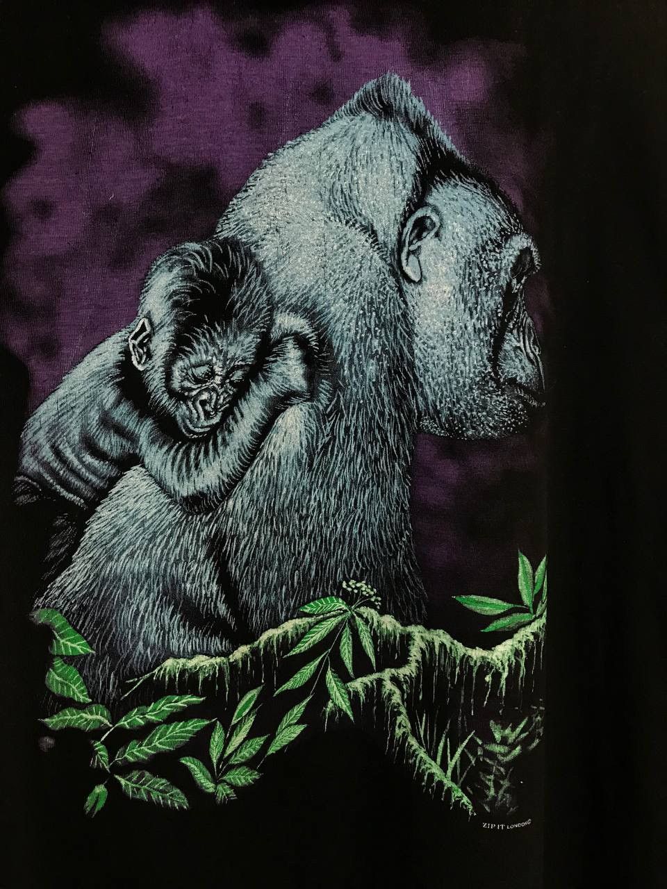 Vintage Gorilla vintage USA animal tee Size US L / EU 52-54 / 3 - 3 Thumbnail