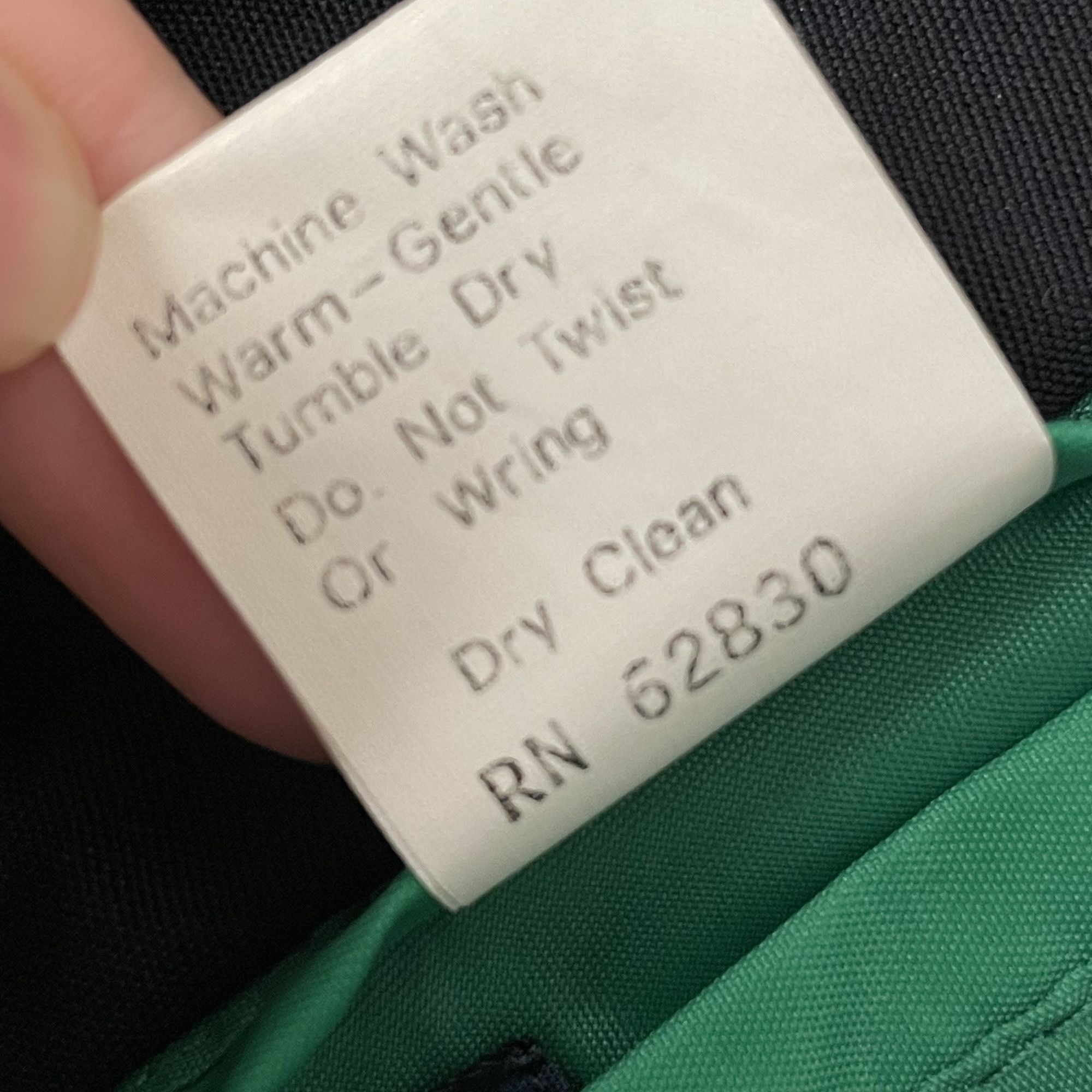 Lands' End Vtg Lands End Navy Cotton REVERSIBLE Green Nylon Jacket Size US XL / EU 56 / 4 - 6 Thumbnail