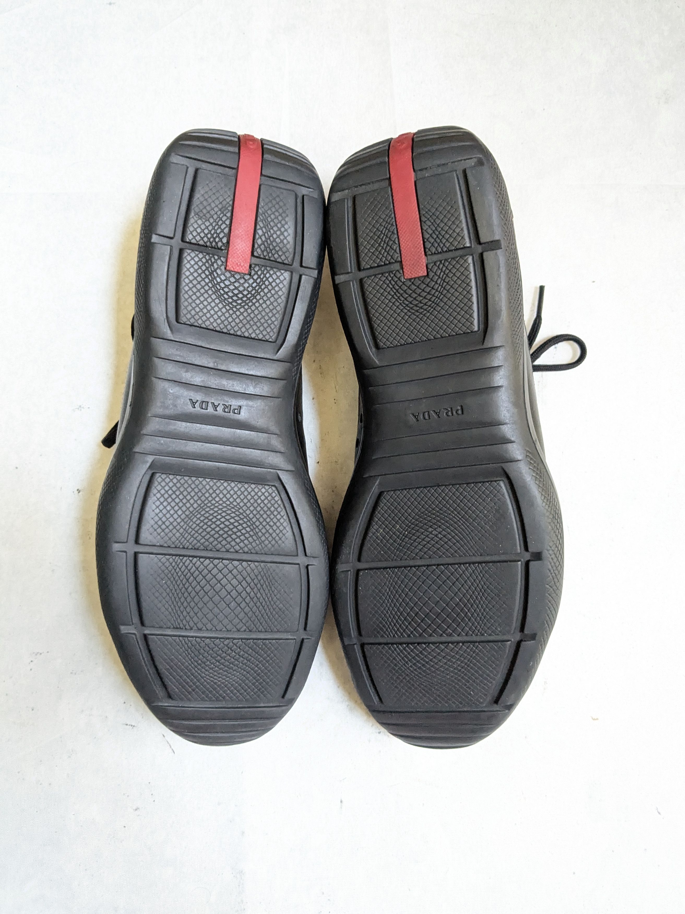 Prada Prada America's Cup Sneakers Black Red 11 Low Tops Leather Size US 11 / EU 44 - 12 Thumbnail