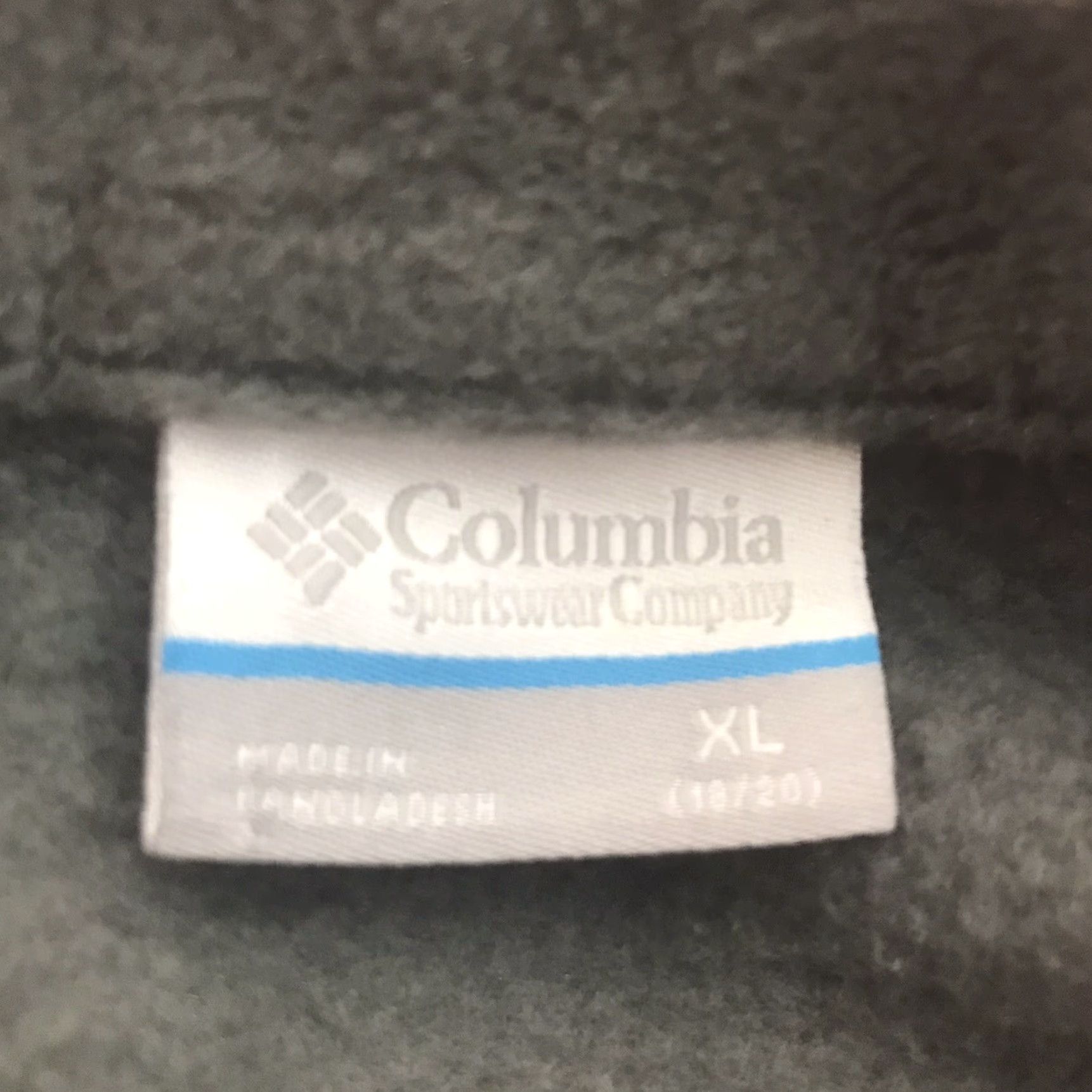 Vintage Columbia Orange/Gray Full Zip Fleece Jacket Women XL Casual Outdoor Winter Size XL / US 12-14 / IT 48-50 - 6 Thumbnail