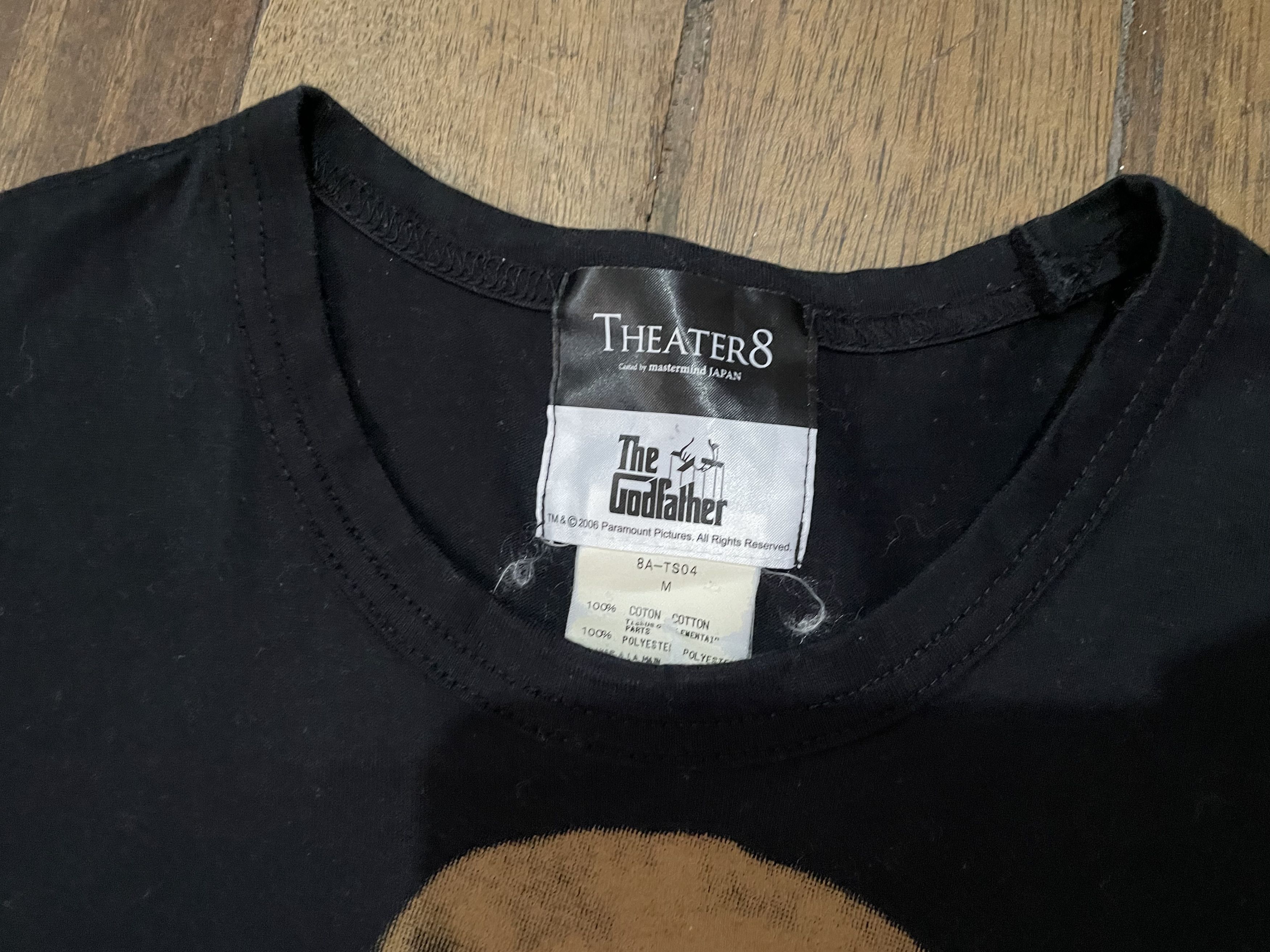 Mastermind Japan Mastermind Japan x The GodFather x Theater 8 Movie Tee Size US M / EU 48-50 / 2 - 4 Thumbnail