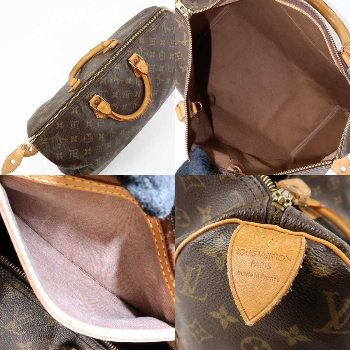 Louis Vuitton Louis Vuitton Monogram Speedy 40 Satchel Brown Size ONE SIZE - 7 Thumbnail