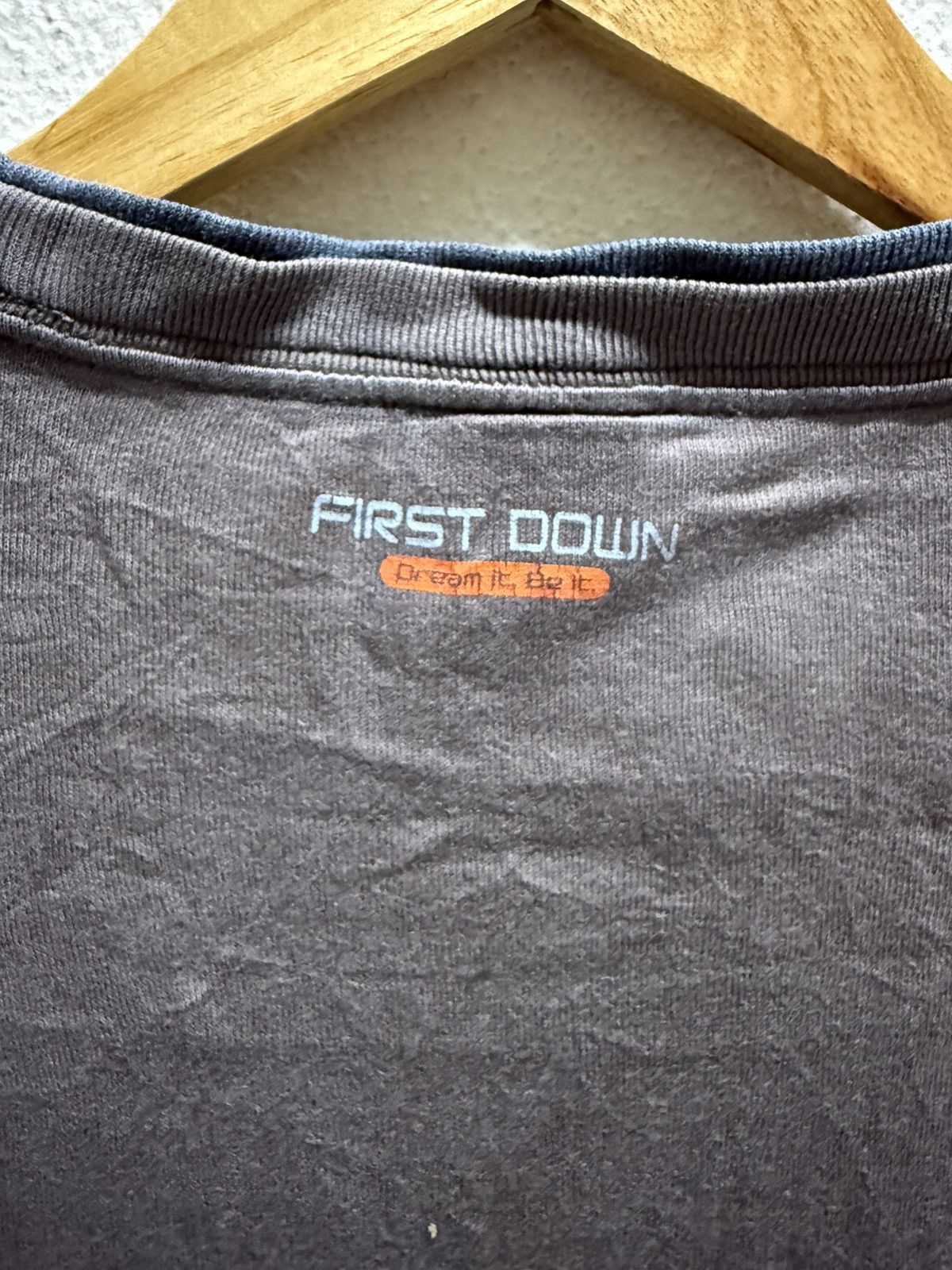 The Mountain Vintage First Down Mountain Double Colar Longsleeve Tshirt Size US M / EU 48-50 / 2 - 12 Thumbnail