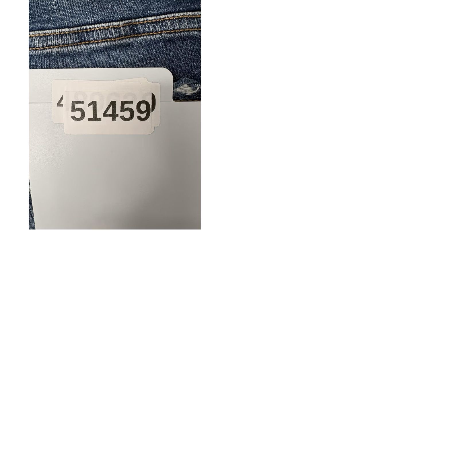 Vintage Buckle Parker High Rise Ankle Skinny Jeans Womens 27 Blue Distressed Raw Hem Distressed Pockets Stretch Jeans Womens 27 Blue Size 27" / US 4 / IT 40 - 9 Thumbnail