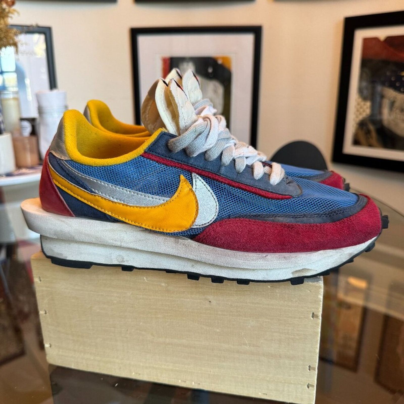 Nike Sacai LDWaffle Varsity Blue Varsity Red Men’s 10.5