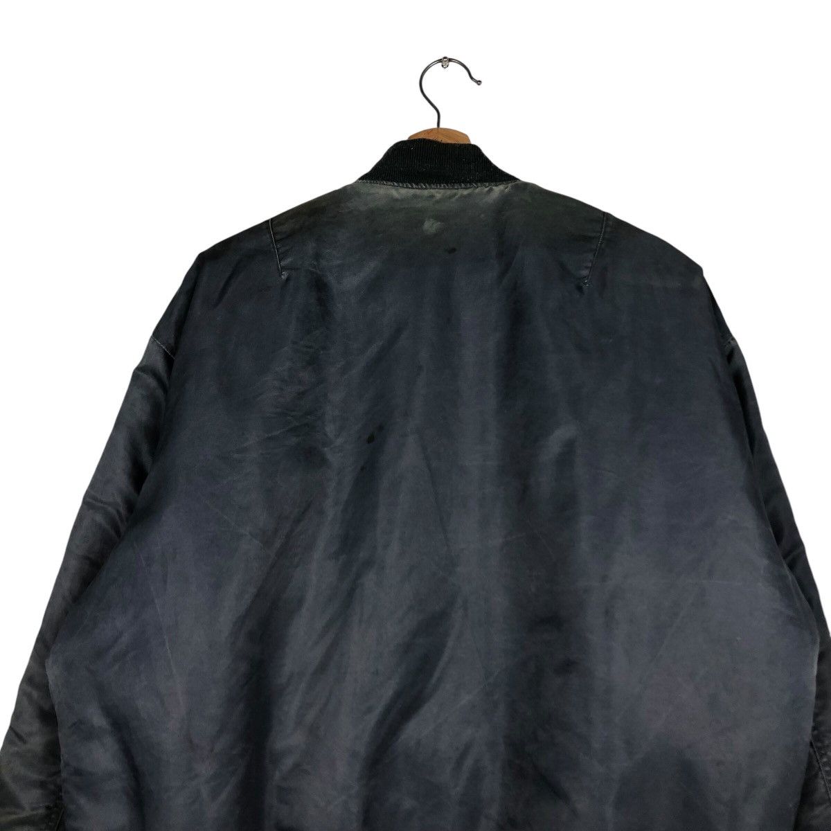 Japanese Brand 📌Vintage Fly Bomber Jacket Suntory Boss Coffee Big Logo Size US M / EU 48-50 / 2 - 10 Thumbnail