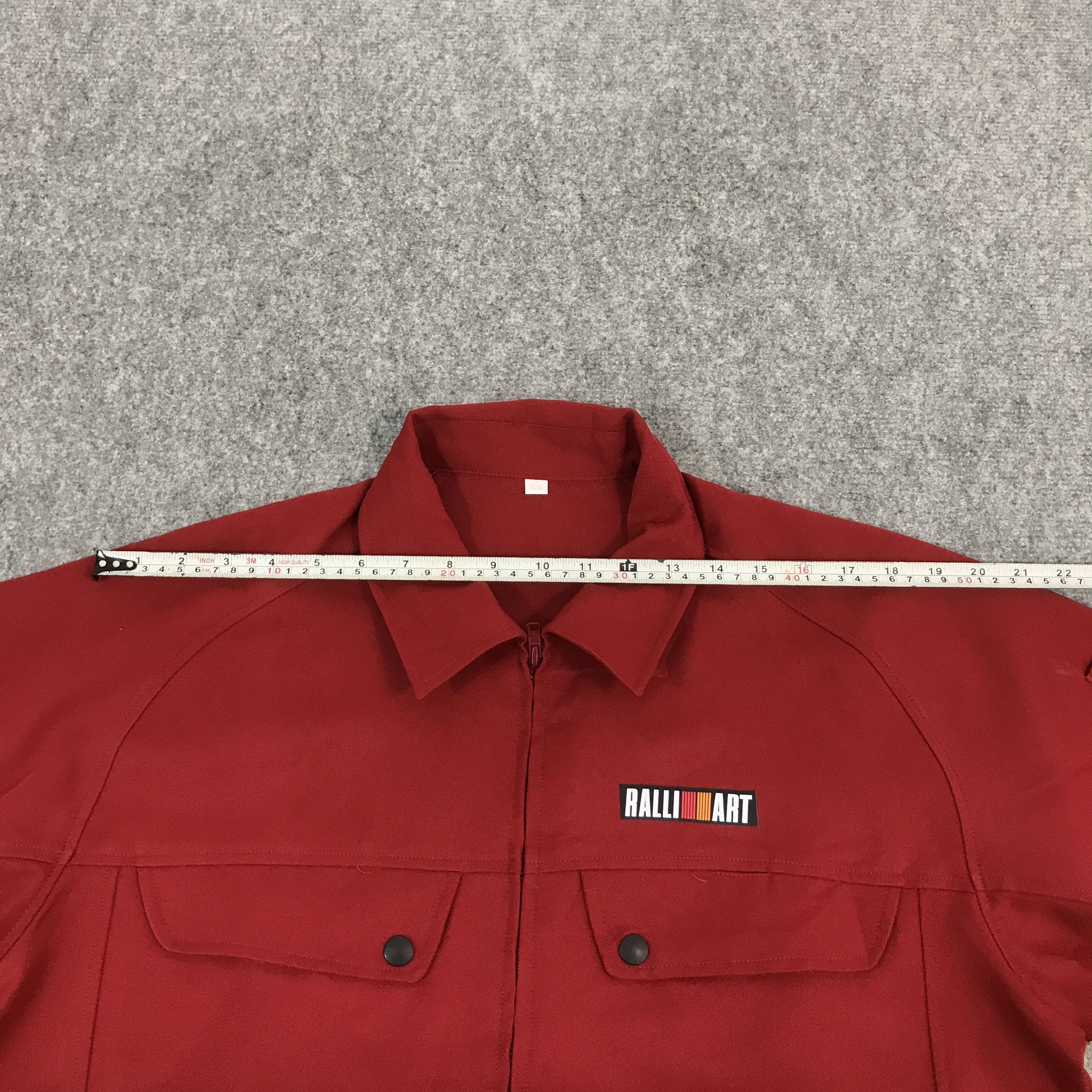 Japanese Brand Vtg mitsubishi racing motorsport work uniform custom jacket Size US L / EU 52-54 / 3 - 9 Thumbnail