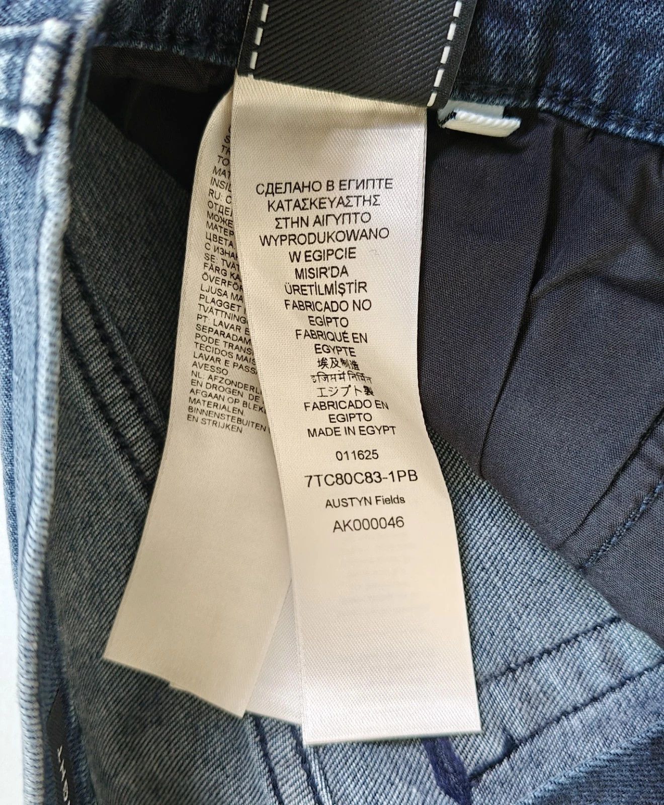 7 For All Mankind 7 For All ManKind Slimmy Rinse Men's Jeans T / 6003 Size US 30 / EU 46 - 9 Thumbnail