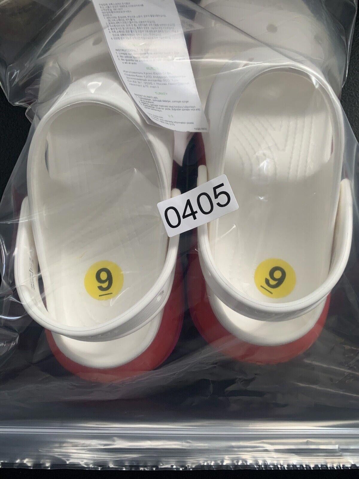 Crocs Crocs Mega Crush Unisex Sandal Platform White Pink Purple Size US 9 / IT 39 - 11 Thumbnail