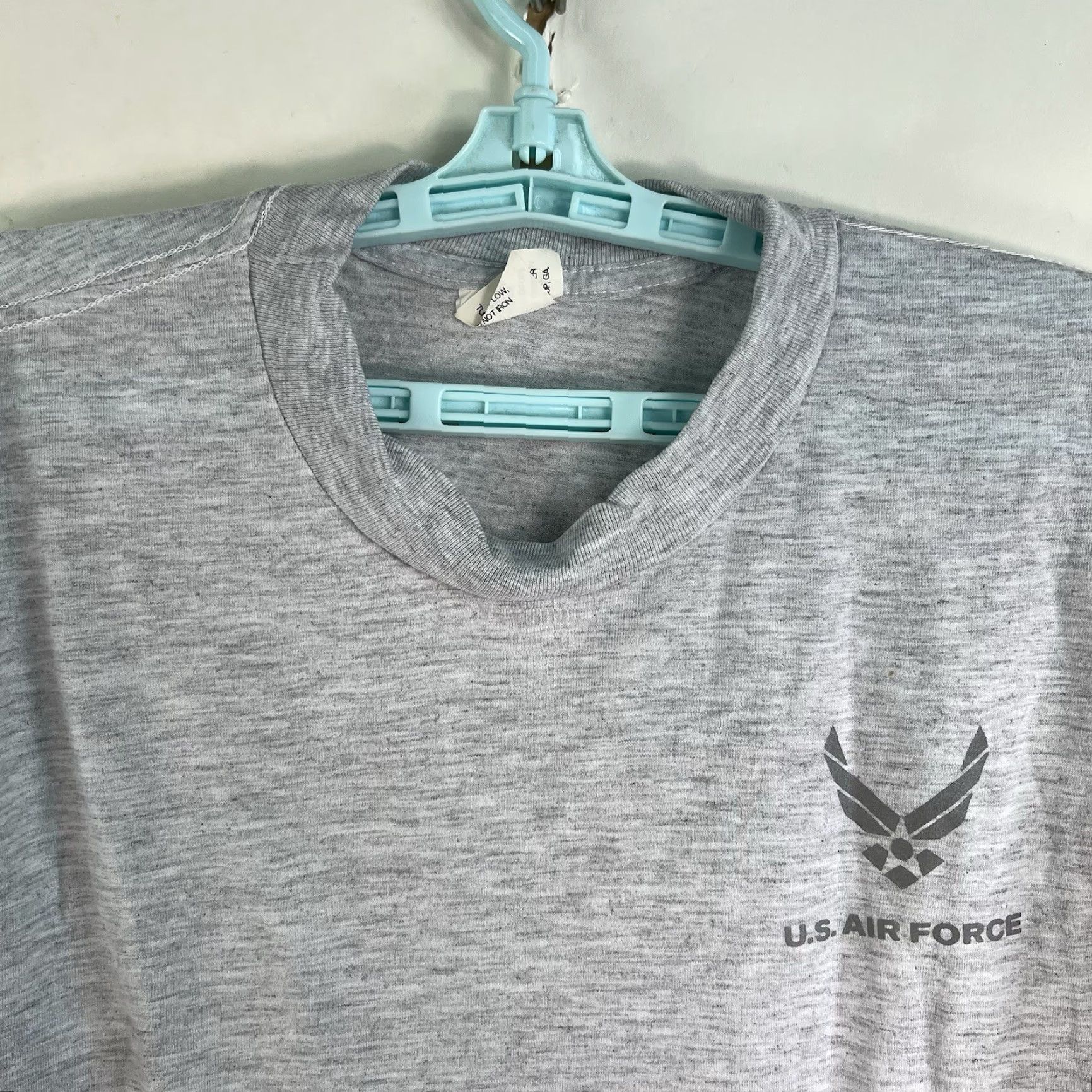 Vintage USAF T-Shirt Adult L Gray Short Sleeve SP1C1 Size US L / EU 52-54 / 3 - 4 Thumbnail