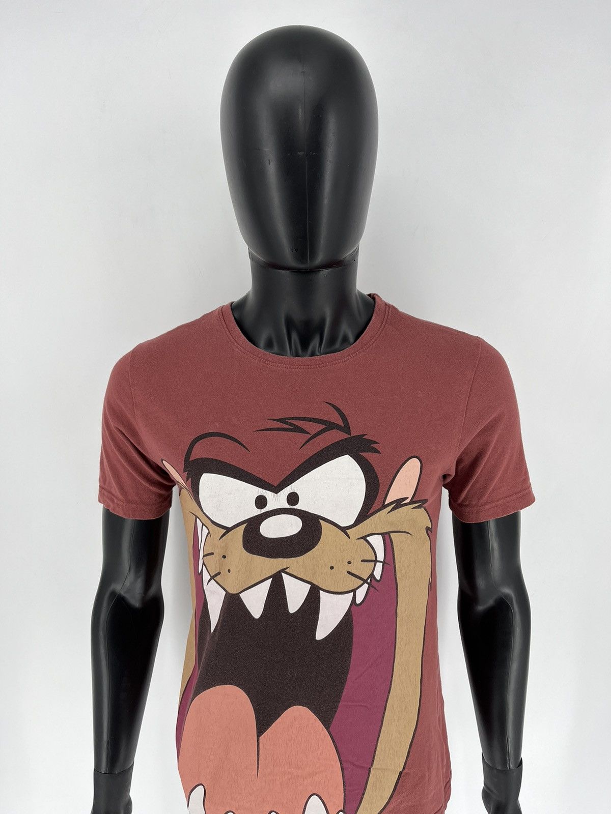 Vintage Vintage y2k Streetwear Taz Crazy Big Logo Looney Tunes Tee Size US S / EU 44-46 / 1 - 5 Thumbnail
