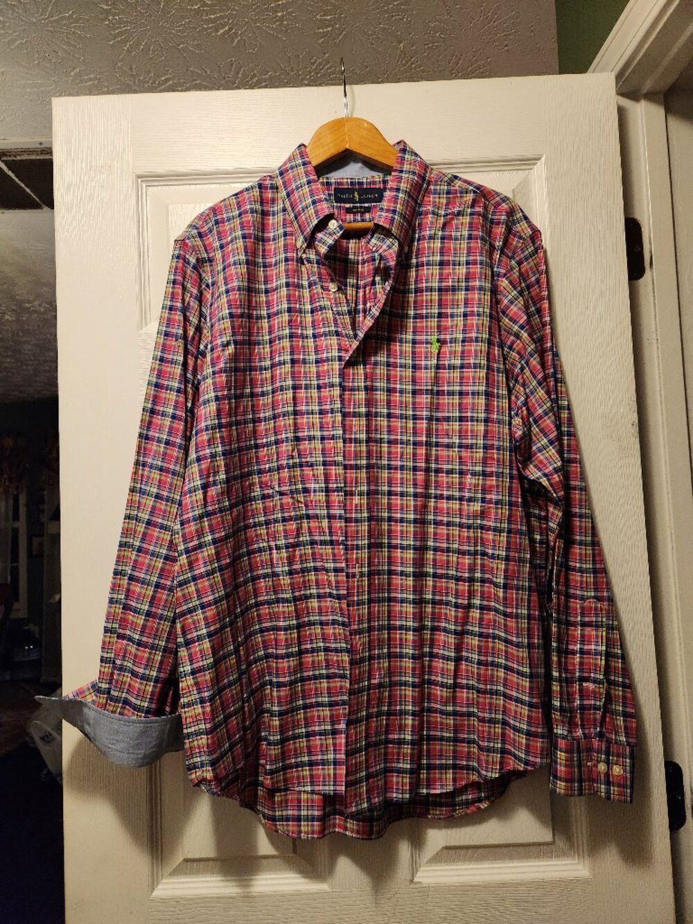 Polo Ralph Lauren polo Ralph Lauren men's 100%cotton casual shirt size: XL Size US XL / EU 56 / 4 - 1 Thumbnail