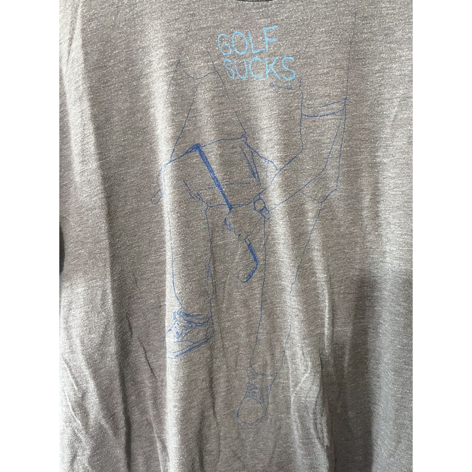 TravisMathew TRAVIS MATHEW Gray Short Sleeve Crew Neck T-Shirt Men Small Graphic Sports Size US S / EU 44-46 / 1 - 4 Thumbnail