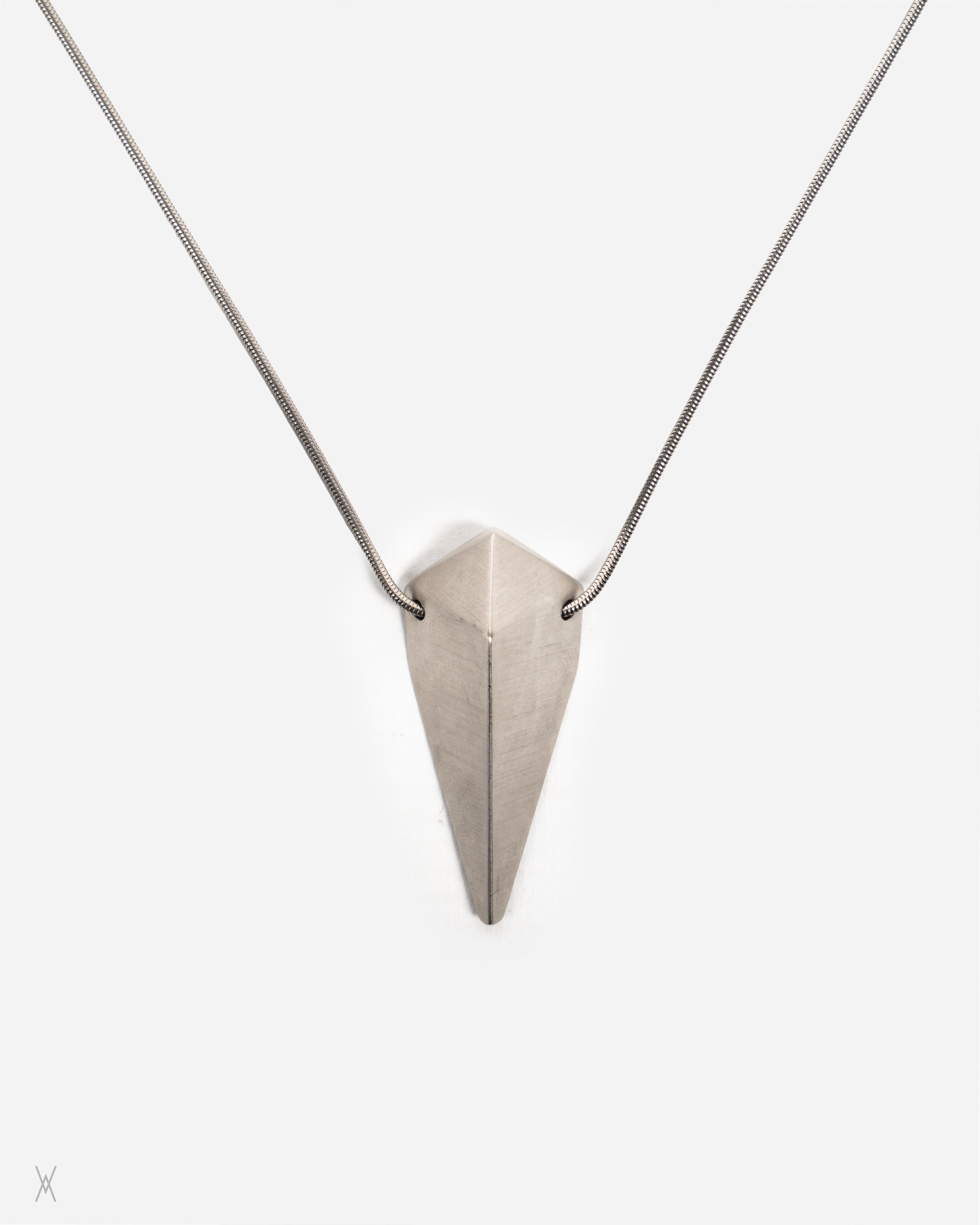 Rick Owens Rick Owens pyramid pendant necklace Size ONE SIZE - 2 Thumbnail