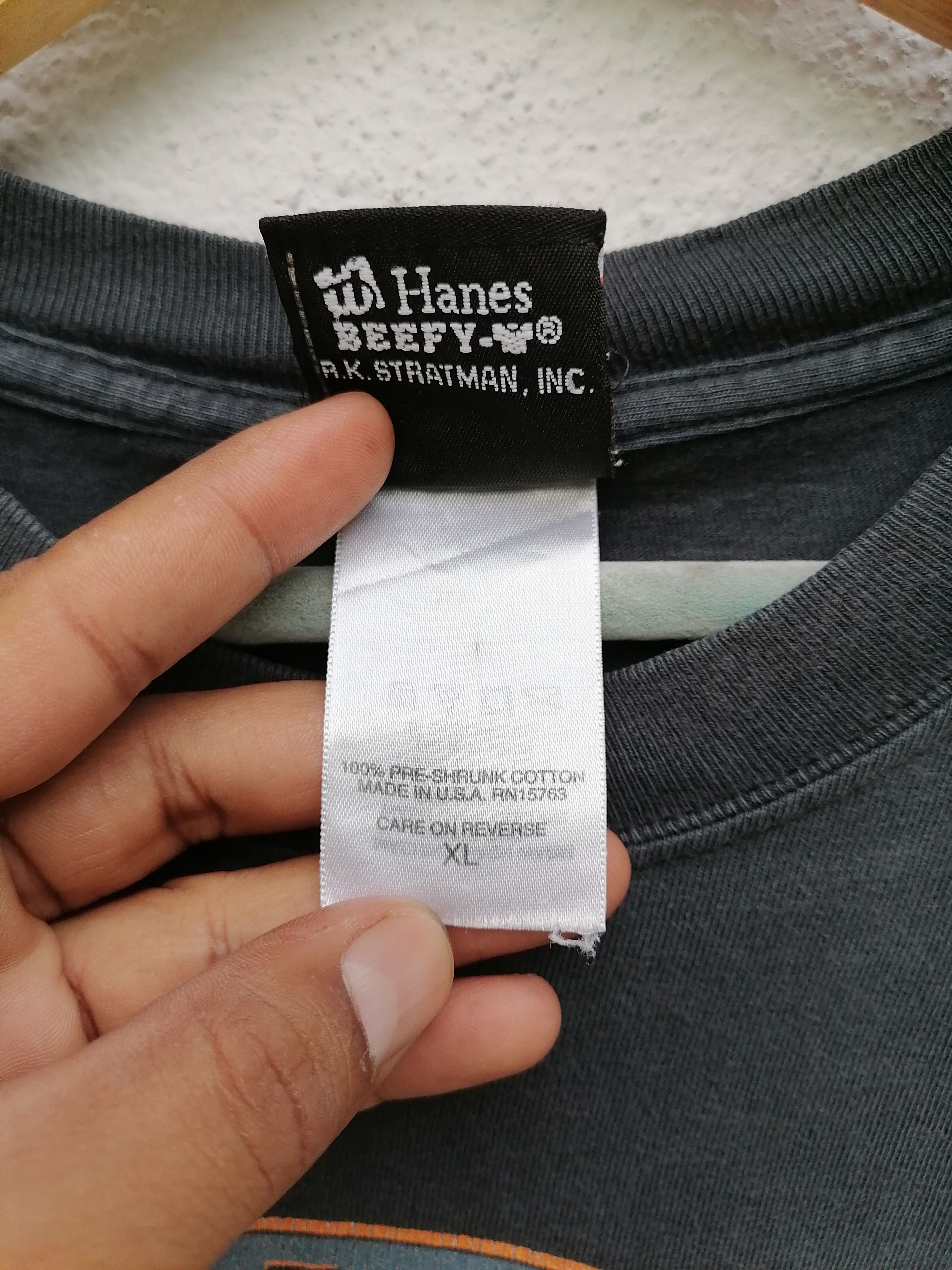 Harley Davidson × Vintage Vintage Harley Davidson Sexy Girl Plug Sun Faded T-shirt Size US XL / EU 56 / 4 - 6 Thumbnail