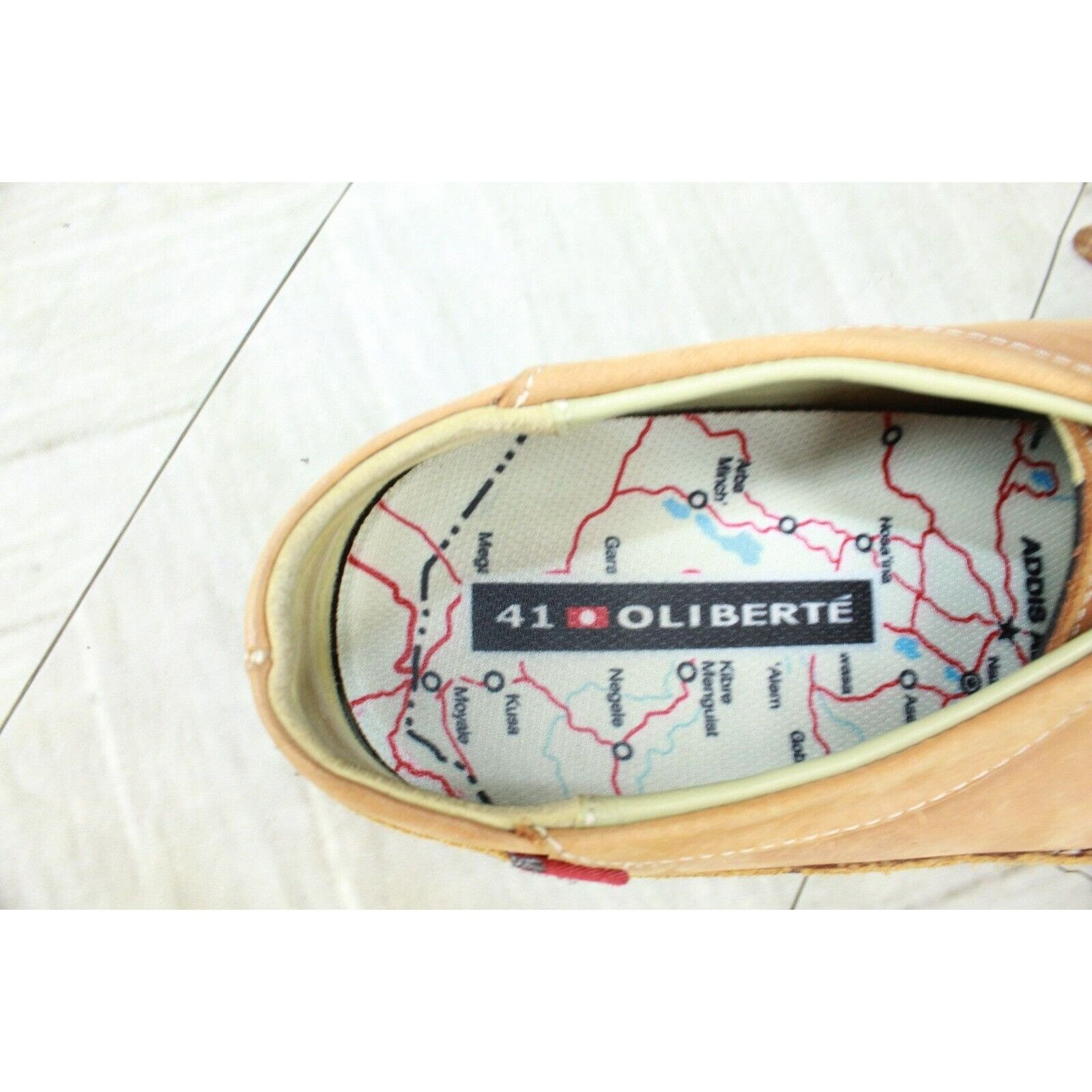Leather × Oliberte OLIBERTE Women's Two Tone Oxford Comfort Shoes Size US 10 / IT 40 - 7 Thumbnail