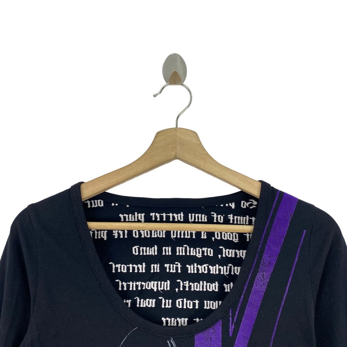 Japanese Brand WHAT'S FUCKN GONNA On Print Bar Co Japanese Brand Black Long Size XS / US 0-2 / IT 36-38 - 2 Thumbnail