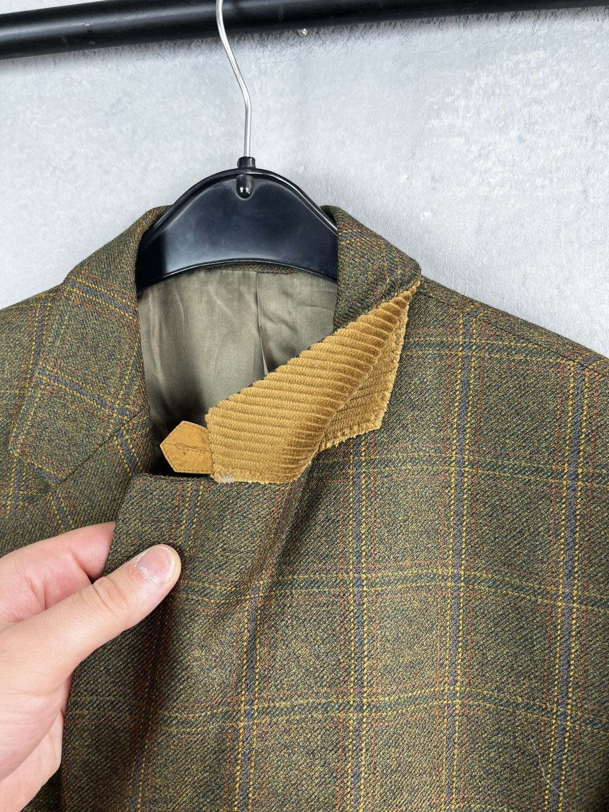 Burberry × Lucky Brand × Vintage Burberry blazer jacket vintage Size 52R - 7 Thumbnail