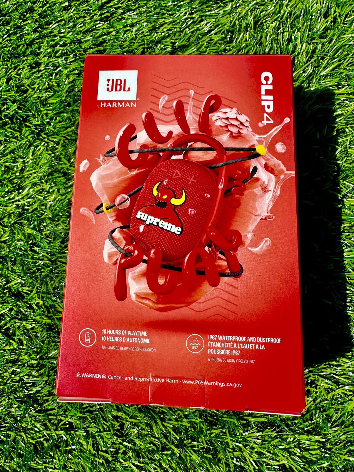 Supreme x Toy Machine JBL Clip /
