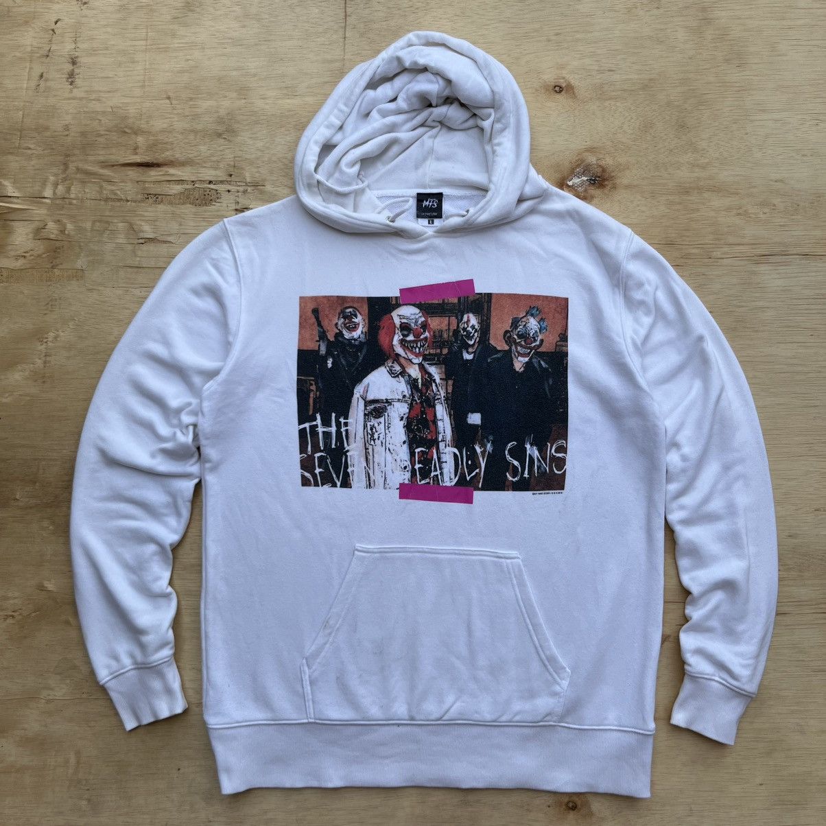 Japanese Brand MY FIRST STORY FULLOVER HOODIE Size US L / EU 52-54 / 3 - 1 Thumbnail