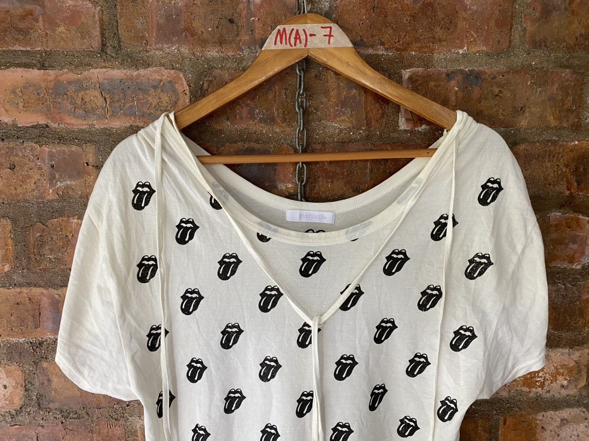 Hysteric Glamour × The Rolling Stones SS11 Hysteric Rolling stone shirt Size M / US 6-8 / IT 42-44 - 3 Thumbnail