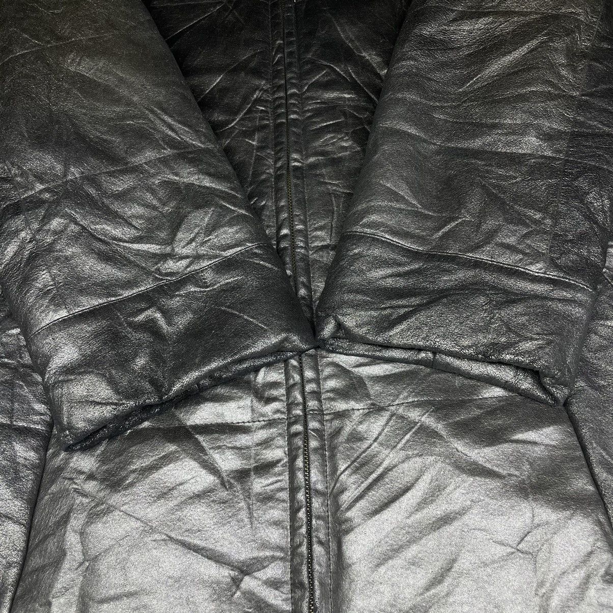 Kansai Yamamoto Kansai Bis by Kansai Yamamoto PU Leather Puffer Jacket Size M / US 6-8 / IT 42-44 - 10 Thumbnail