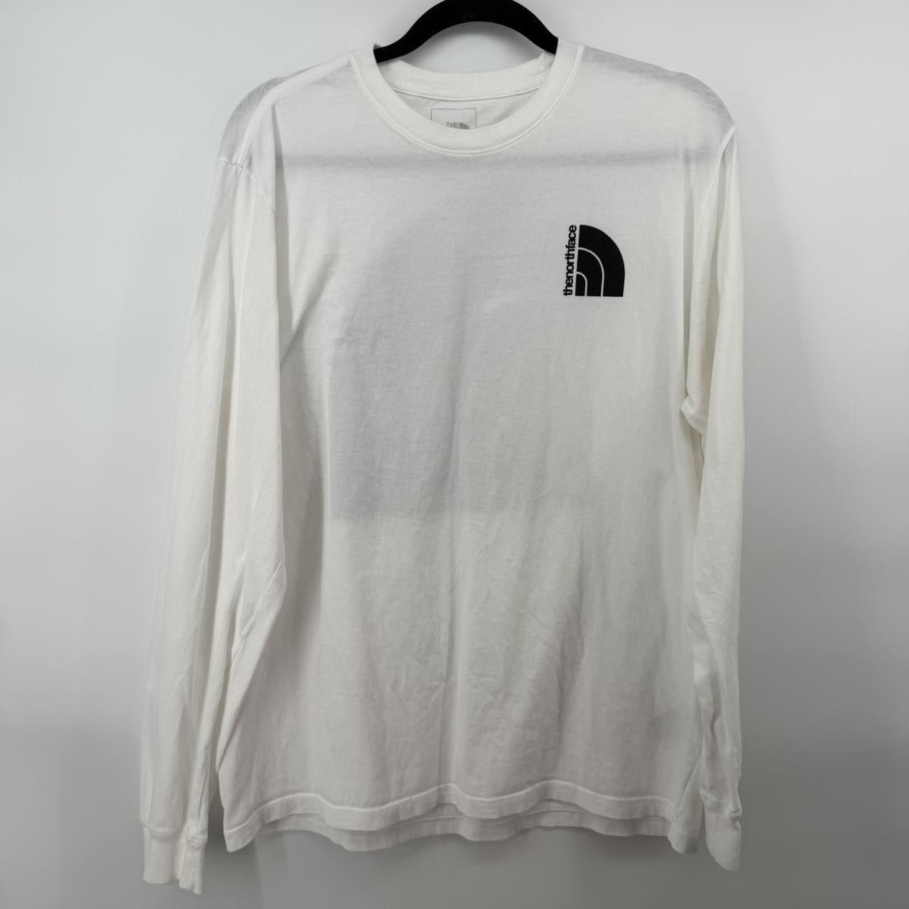 The North Face The North Face Men's White Long Sleeve T-Shirt Big Logo Size US L / EU 52-54 / 3 - 2 Thumbnail