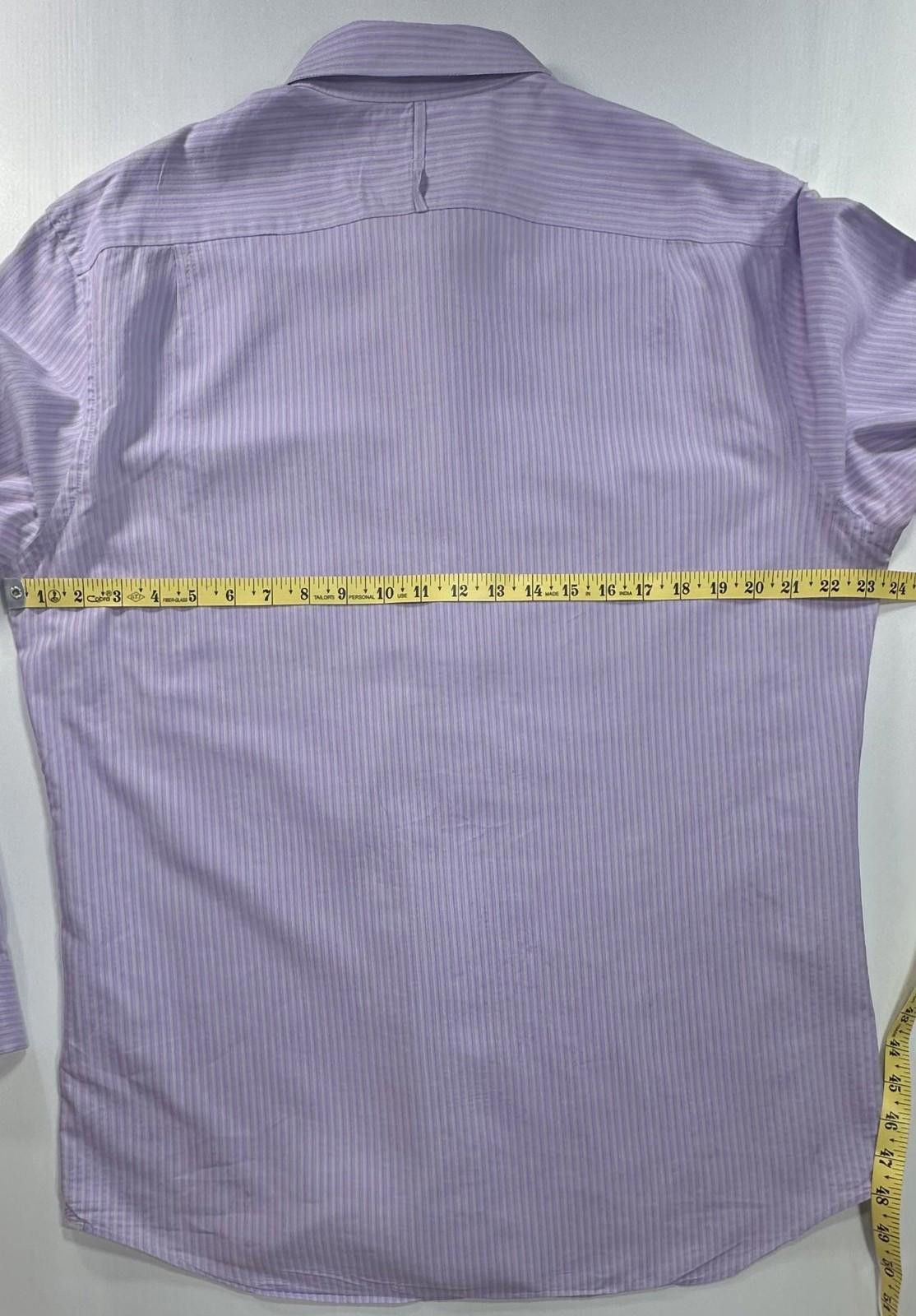 Banana Republic Banana Republic Soft Cotton Button Up Purple Mens L 16-16.5 Size US L / EU 52-54 / 3 - 4 Thumbnail