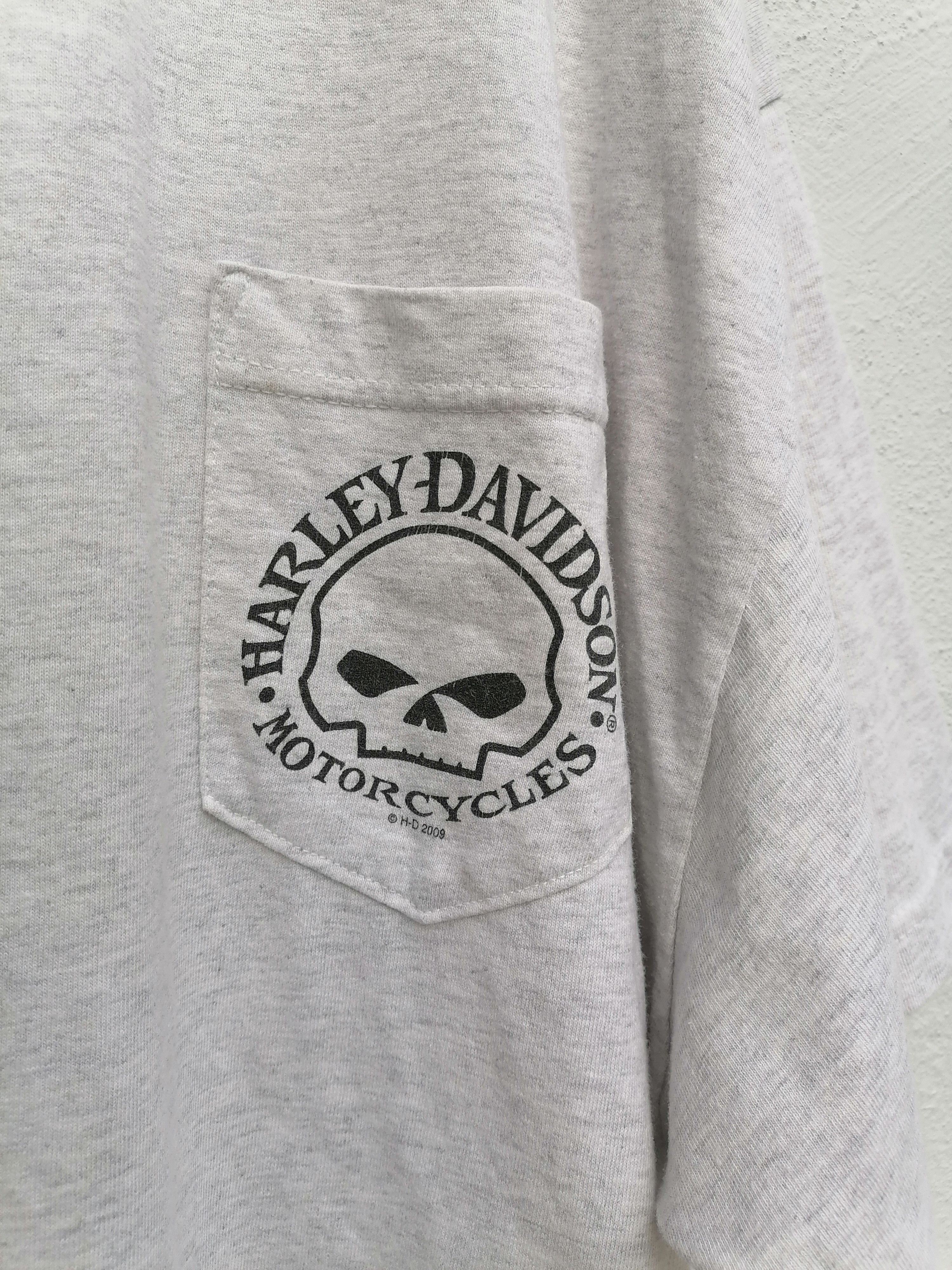 Harley Davidson × Vintage Harley Davidson Motorcycle San Diego California Pocket T Size US XXL / EU 58 / 5 - 3 Thumbnail