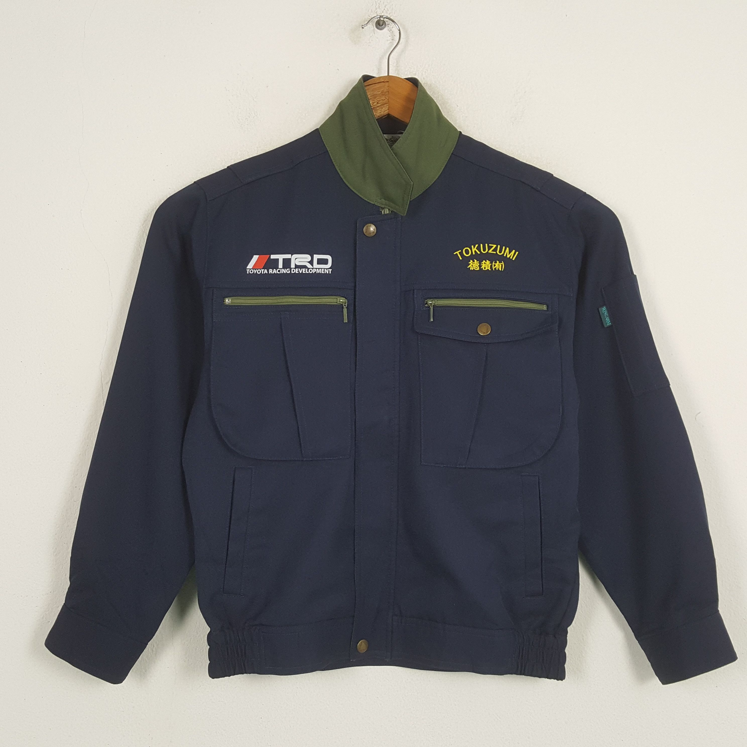 Japanese Brand × Vintage Vintage TOYOTA TRD RACING Japan Team Custom Jacket C290N13 Size US M / EU 48-50 / 2 - 3 Thumbnail