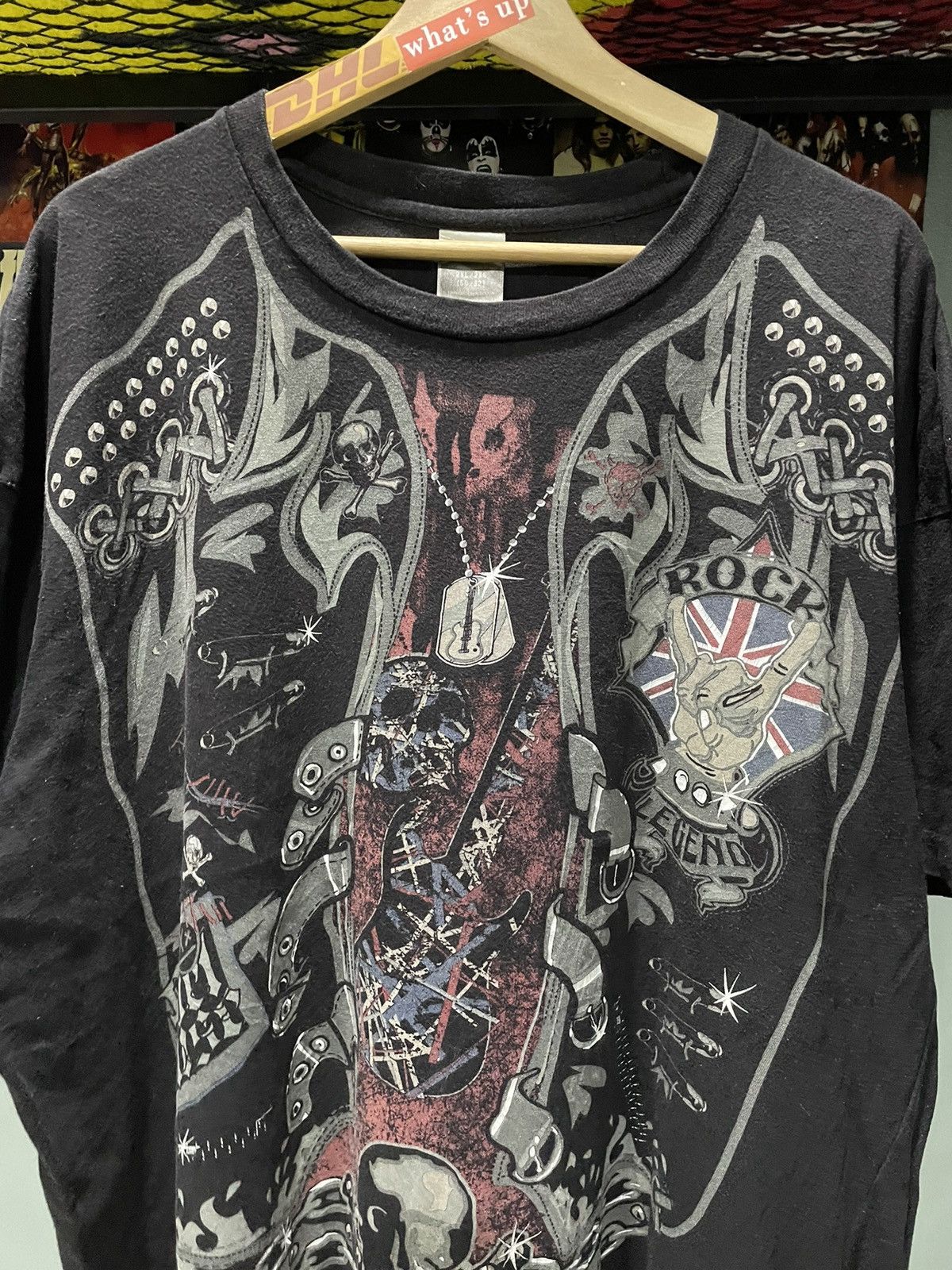 Affliction × Vintage Crazy Affliction Rock Legend Tee Size US XL / EU 56 / 4 - 4 Thumbnail