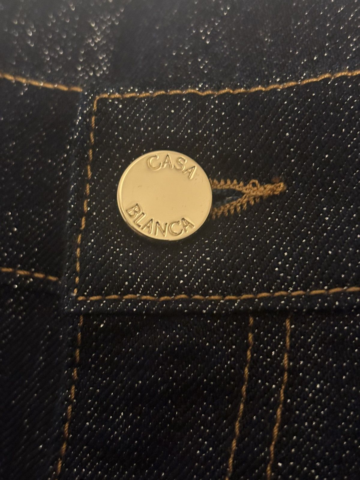 Casablanca Casablanca silver lurex denim washed indigo Size US 32 / EU 48 - 11 Thumbnail
