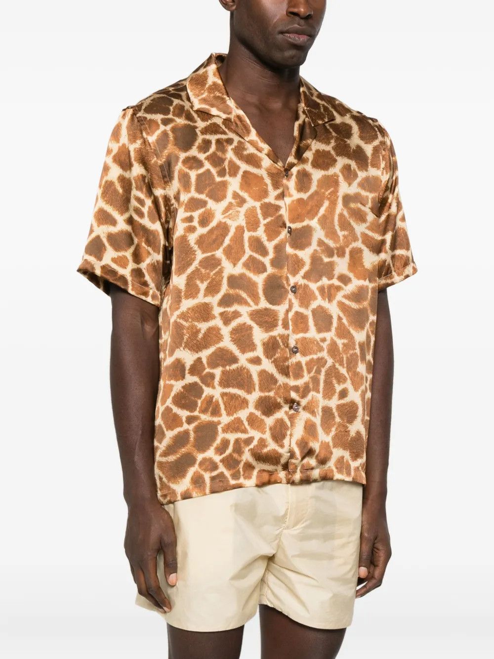 Other Men’s Parker Giraffe-Print Shirt Size US L / EU 52-54 / 3 - 1 Thumbnail