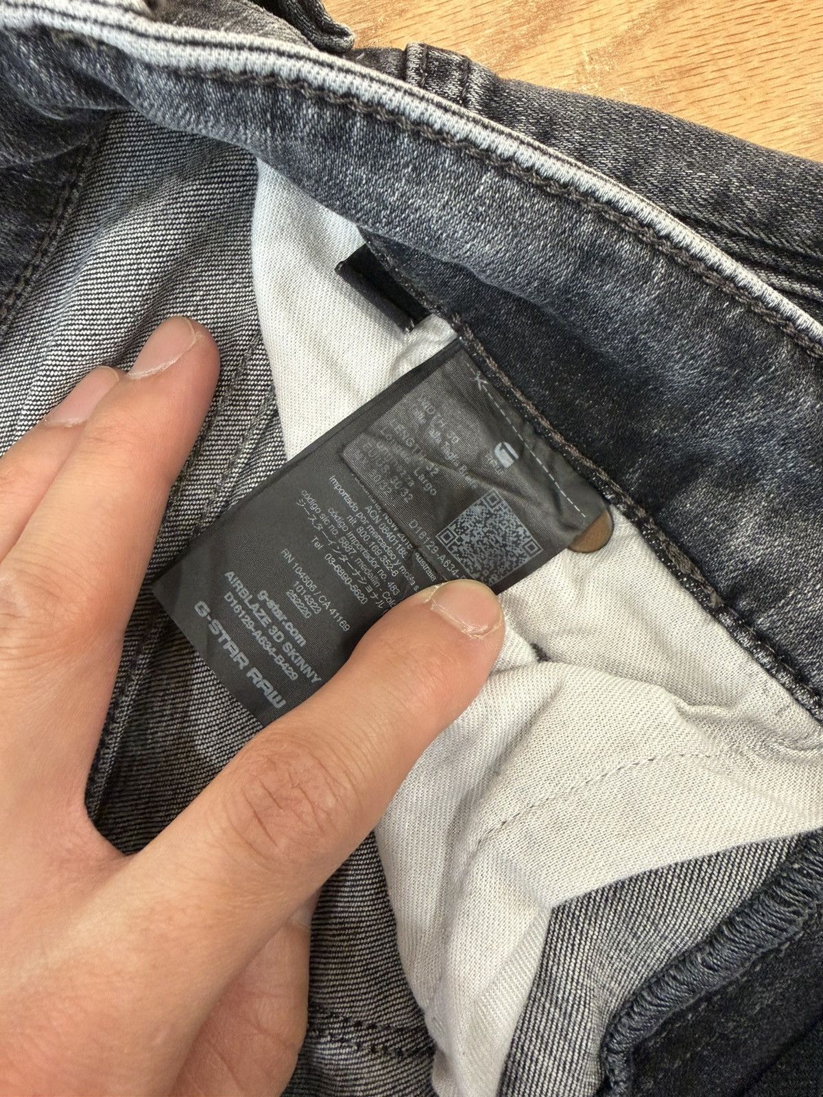 G-Star G-Star Airblaze Skinny Denim Washed Jeans Size US 30 / EU 46 - 4 Thumbnail