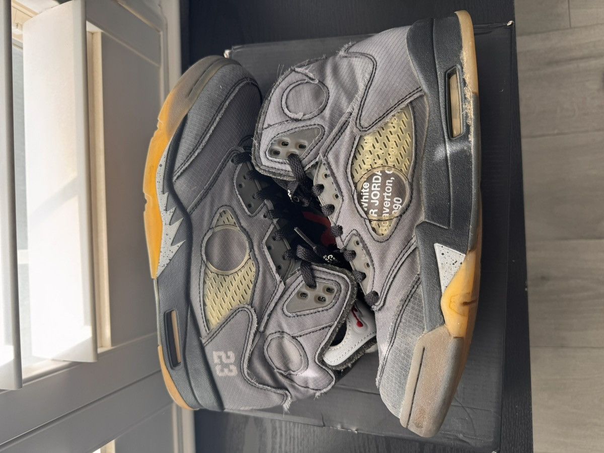 Off-White Off white jordan 5 muslin Size US 10 / EU 43 - 3 Thumbnail