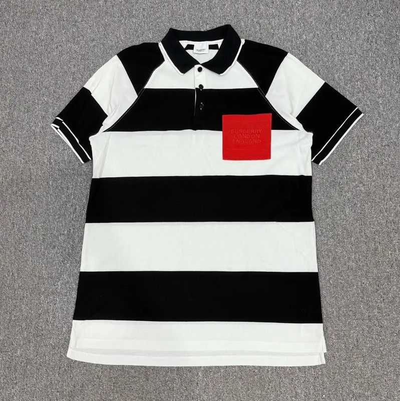 Burberry Multicolor Cotton Men's Polo Shirt