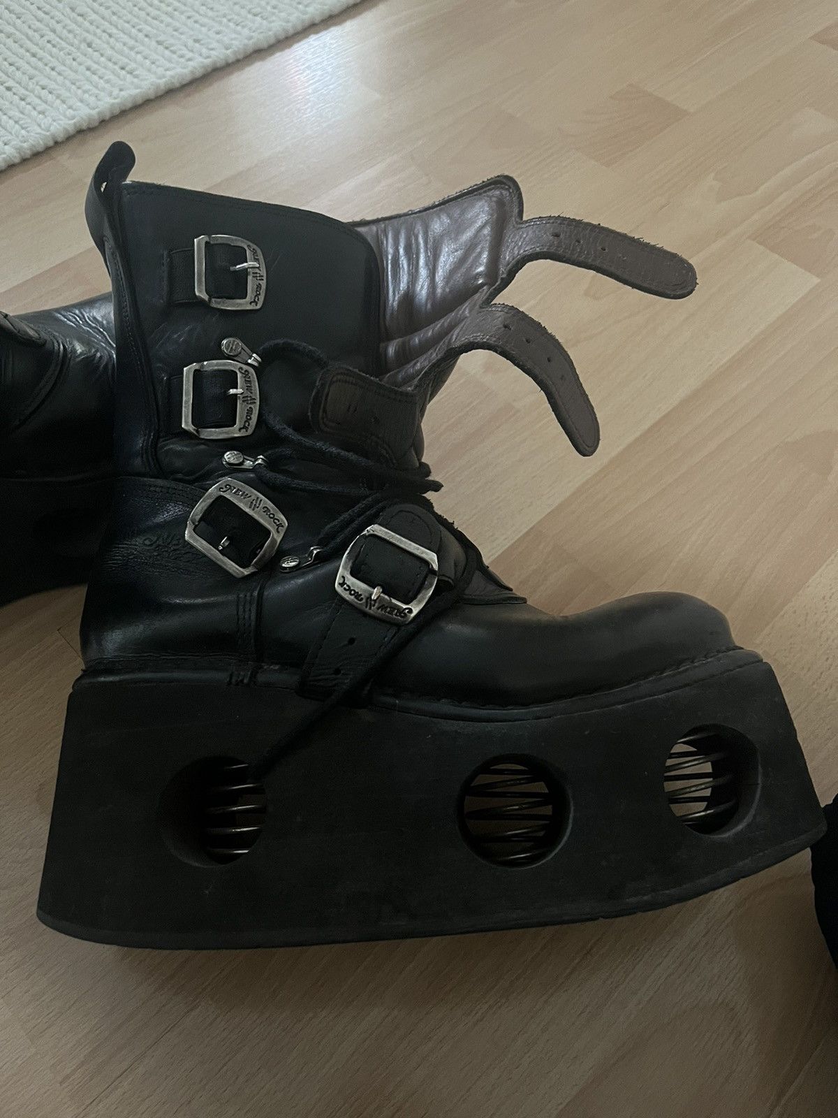 New Rock New Rock Jaded London Scythe Tower Boots | Grailed