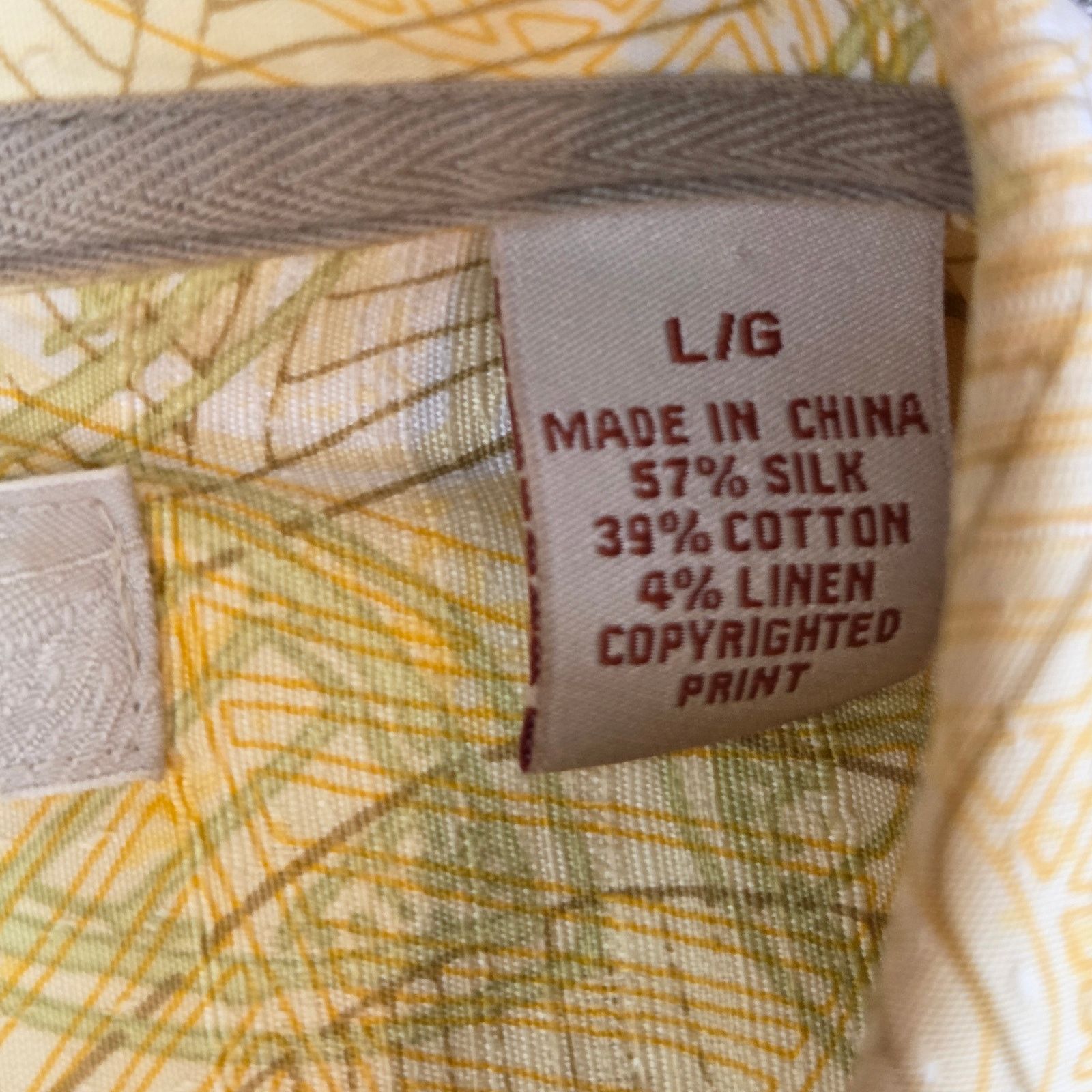 Tommy Bahama Tommy Bahama Silk Camp Shirt L Size US L / EU 52-54 / 3 - 5 Thumbnail