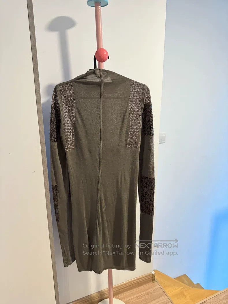 Rick Owens Rick Owens Sequined draped high neck and tight long sleeve Size XS / US 0-2 / IT 36-38 - 2 Thumbnail