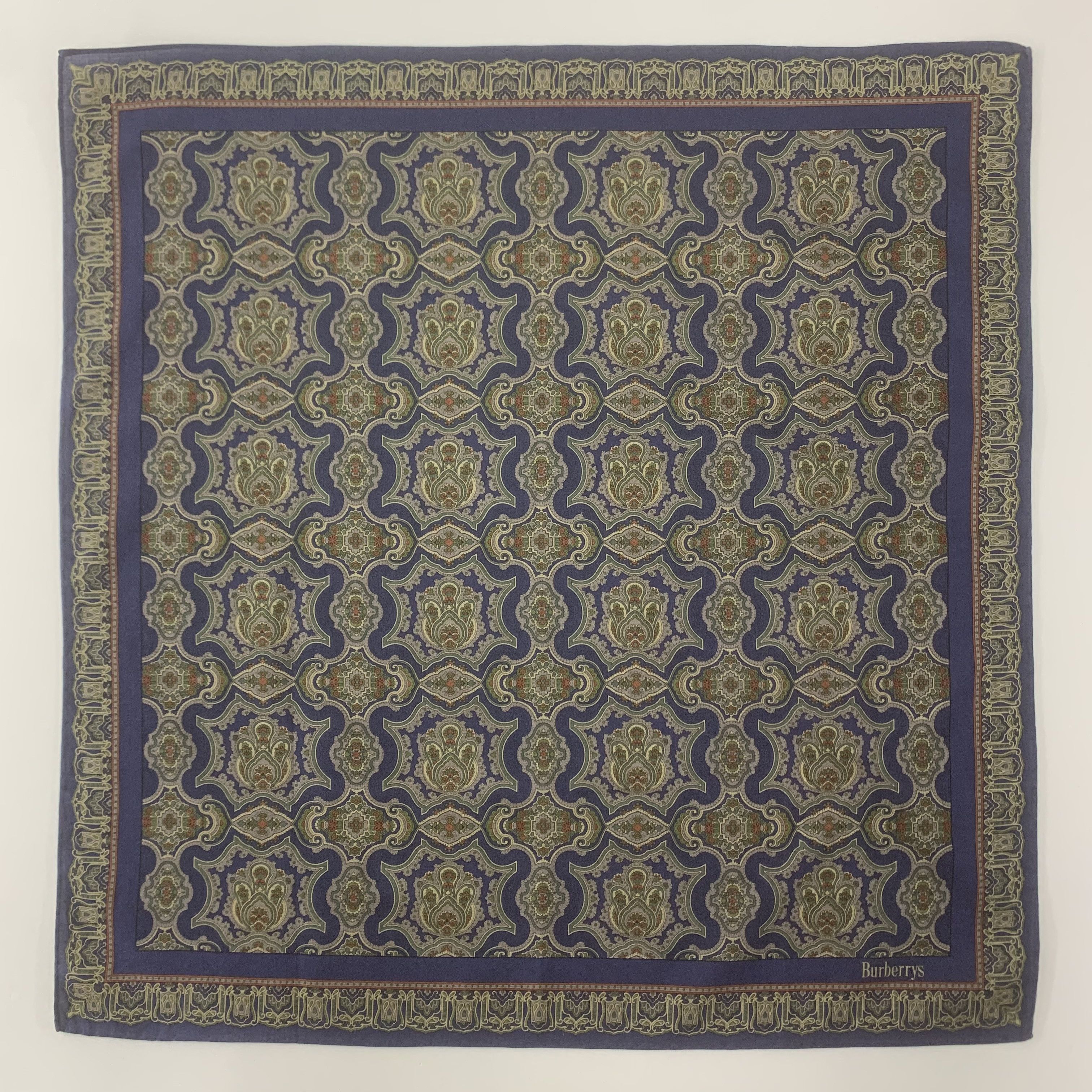 Burberry Burberry Handkerchief Bandana Neckerchief Square TB1110 Size ONE SIZE - 2 Thumbnail