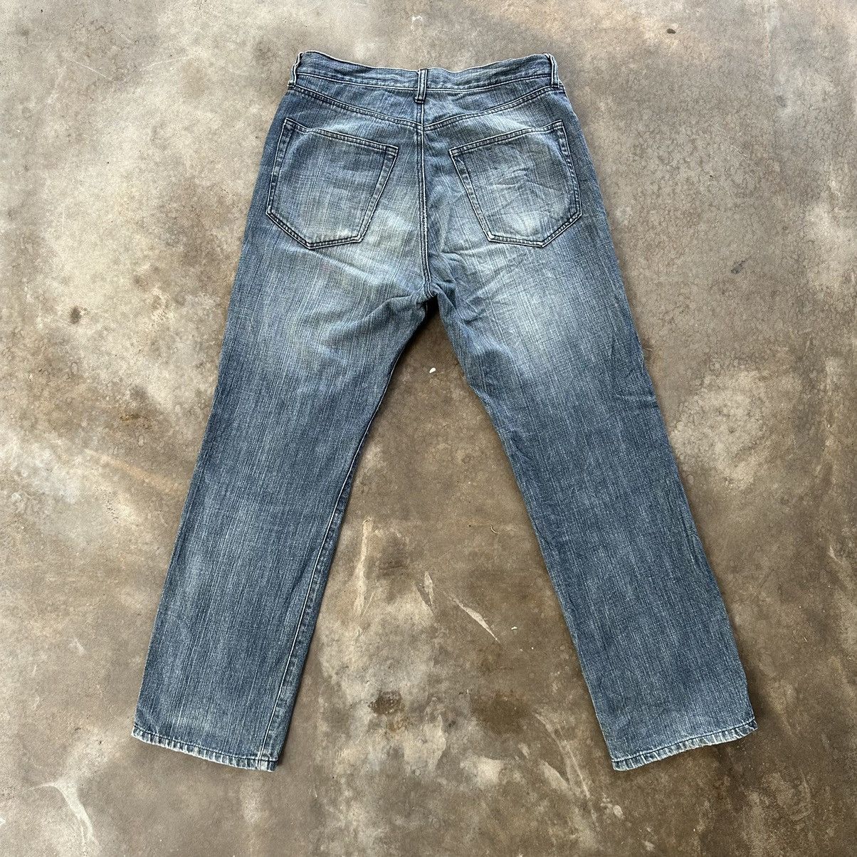Japanese Brand Vintage Japanese Denim Jean Pant Distressed Faded W31 Size US 31 - 10 Thumbnail