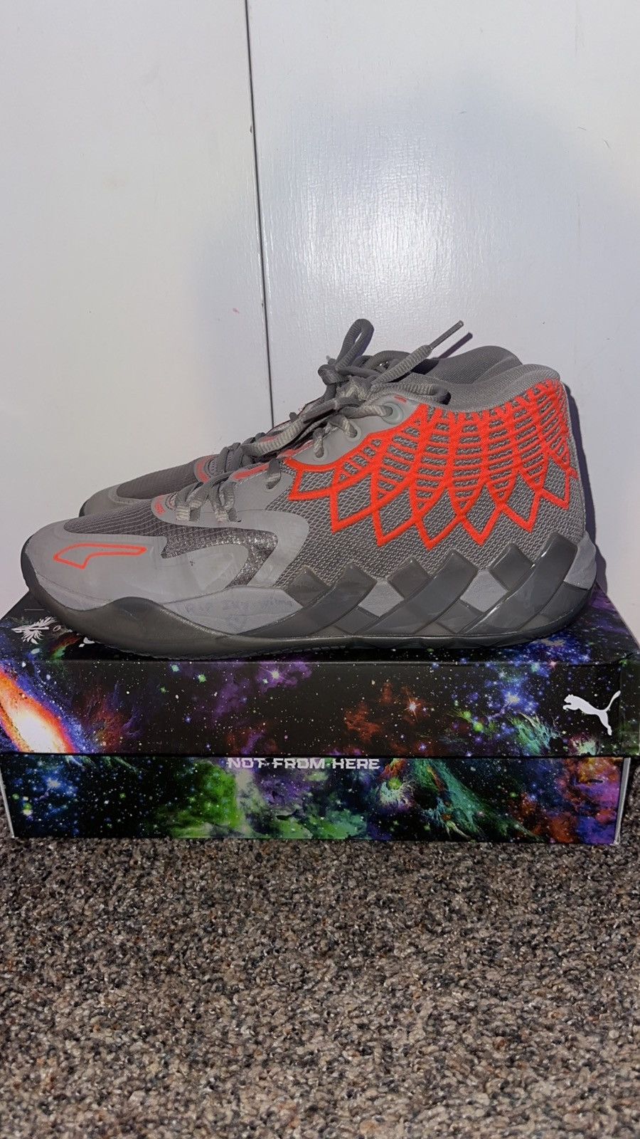 Puma Puma LaMelo Ball MB.01 Rock Ridge Red Blast Size US 10.5 / EU 43-44 - 2 Thumbnail