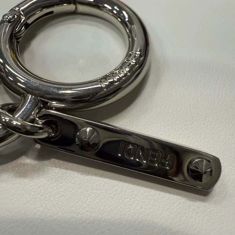 Fendi Fendi Keychain with Fur Design Size ONE SIZE - 4 Thumbnail